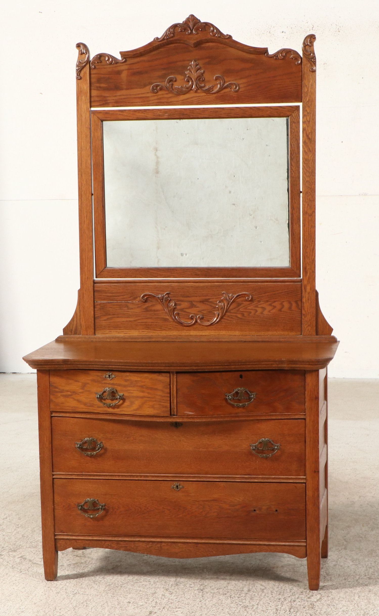 Late Victorian Oak Dresser, Late 19th/Early 20th Century