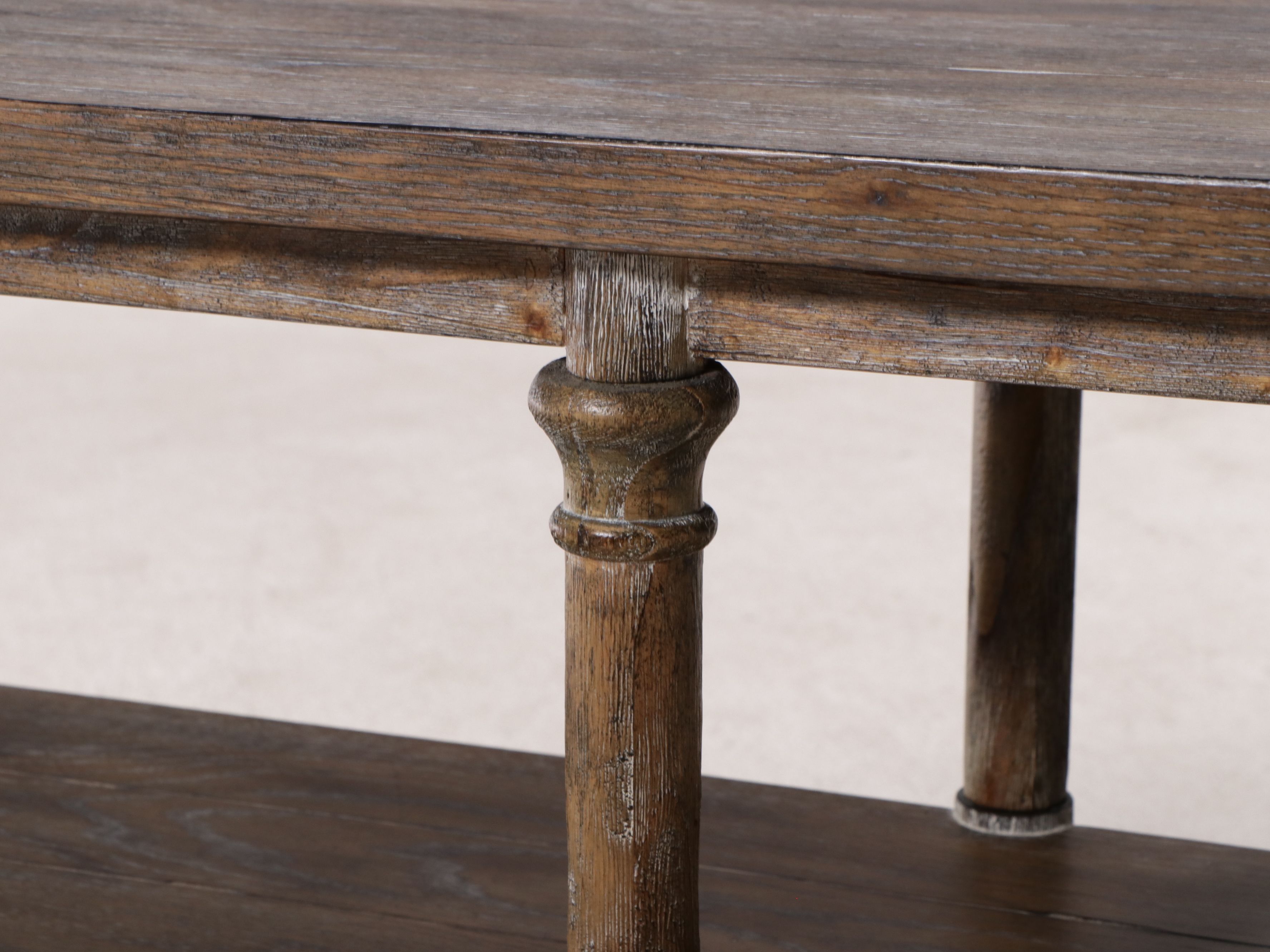 Pair of Stein World Contemporary Beaux Arts Style Wood and Metal Tables