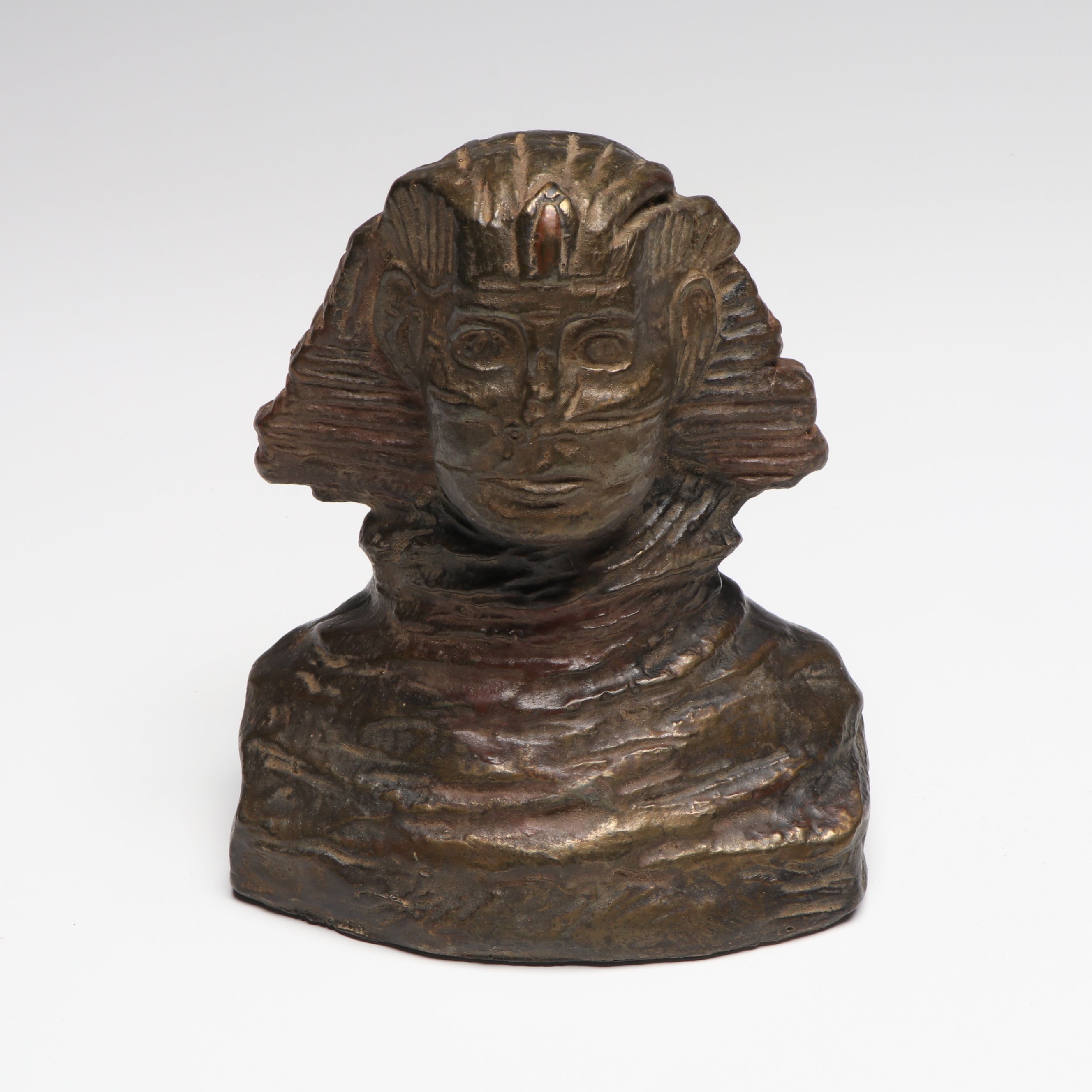 Pair of Armor Bronze Company Sphinx Bookends, Early 20th Century