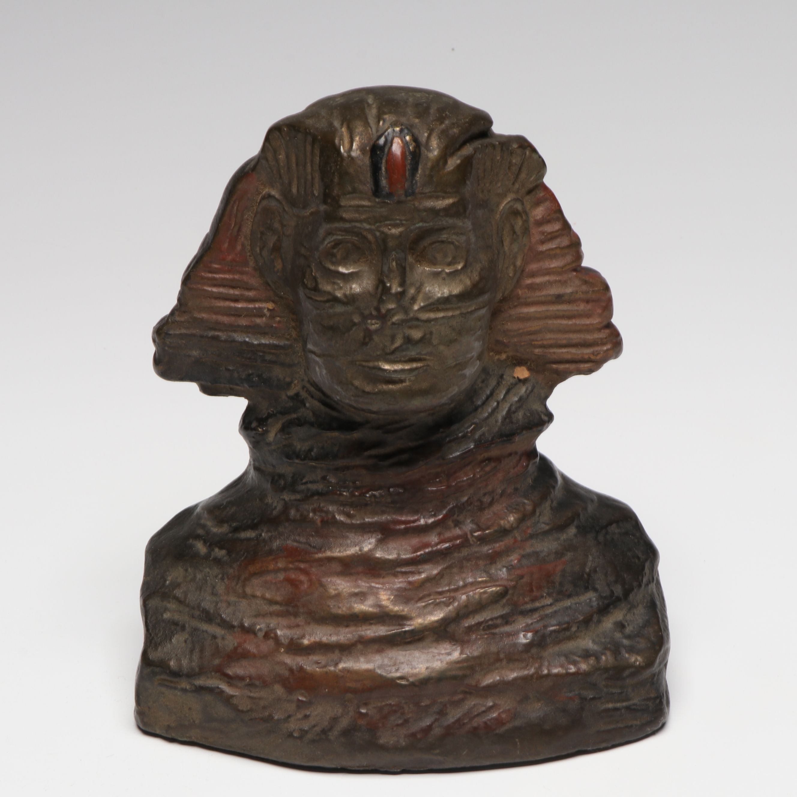 Pair of Armor Bronze Company Sphinx Bookends, Early 20th Century