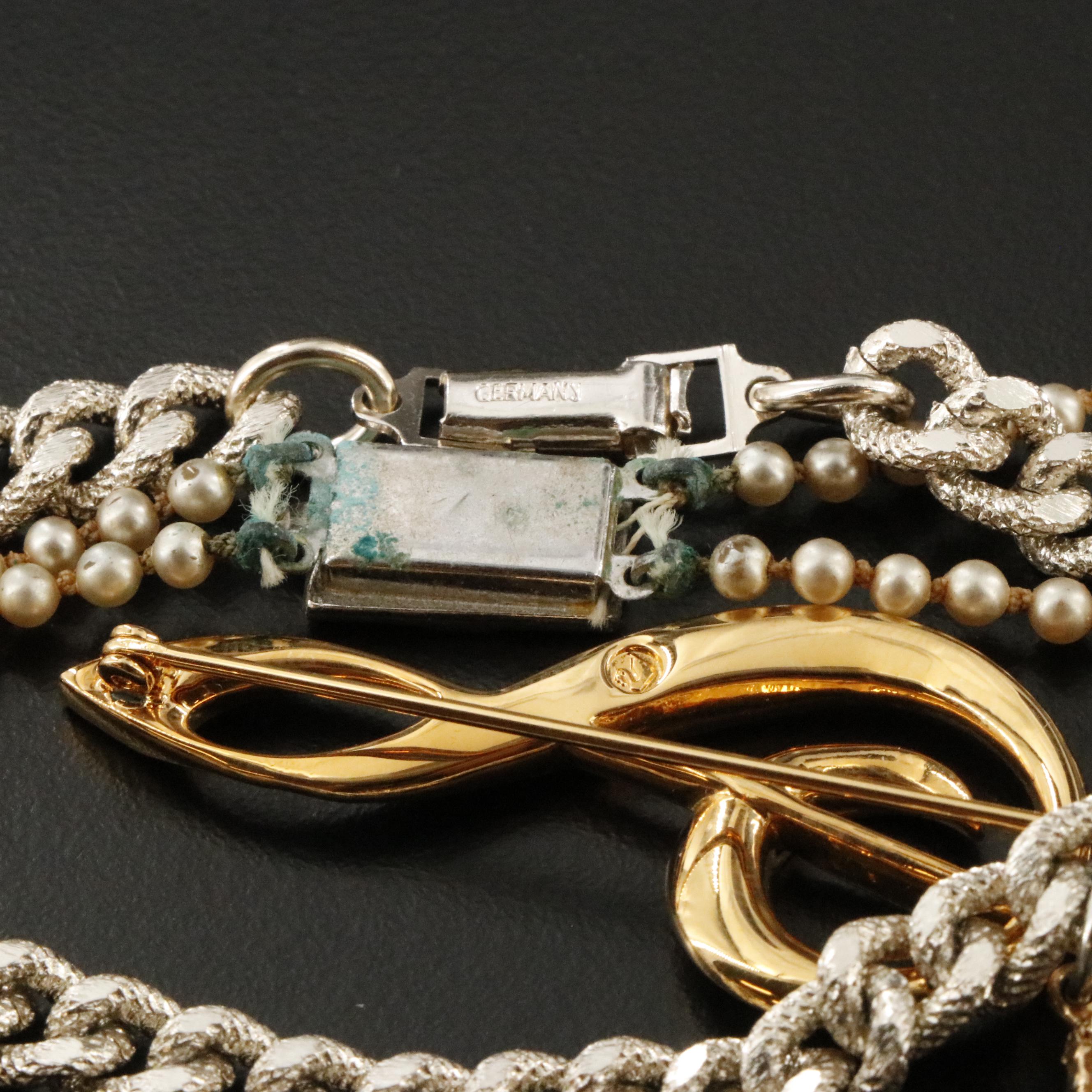 Swarovski Brooch Featured in Jewelry Collection