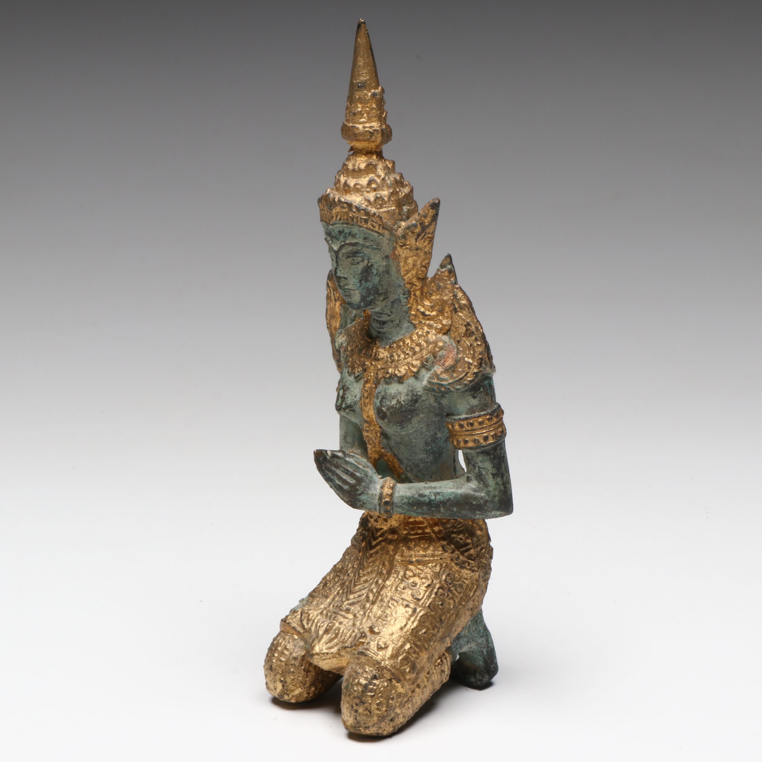 Thai Gilded Bronze Theppanom