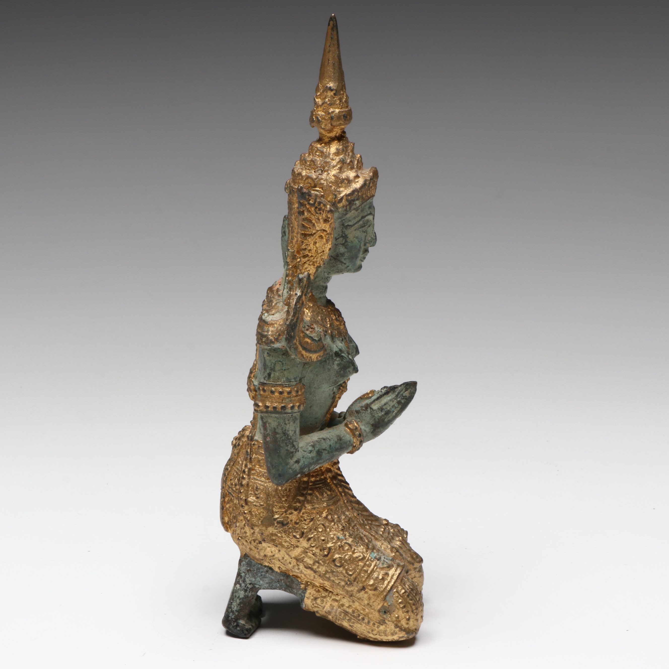 Thai Gilded Bronze Theppanom