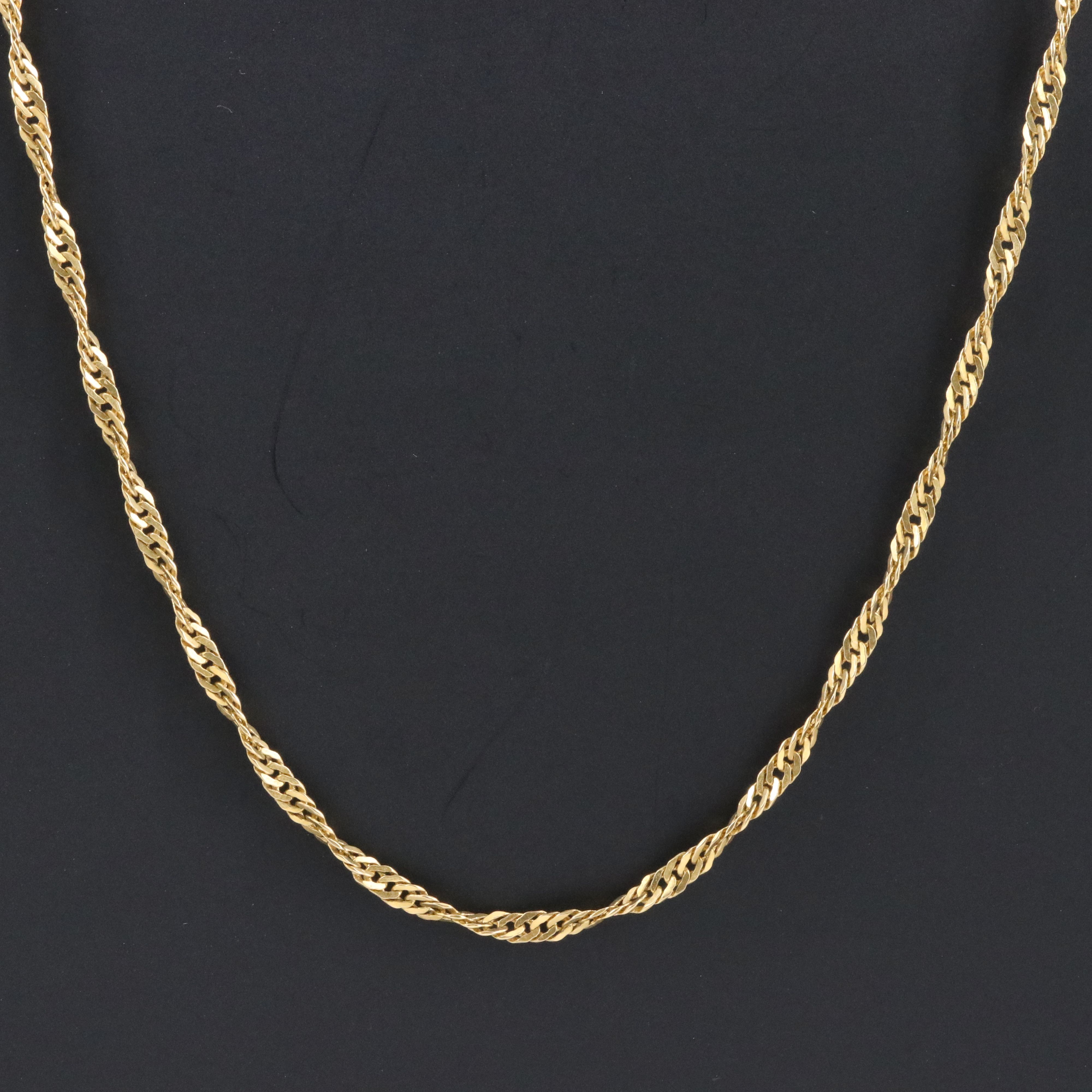 18K Rope Chain Necklace
