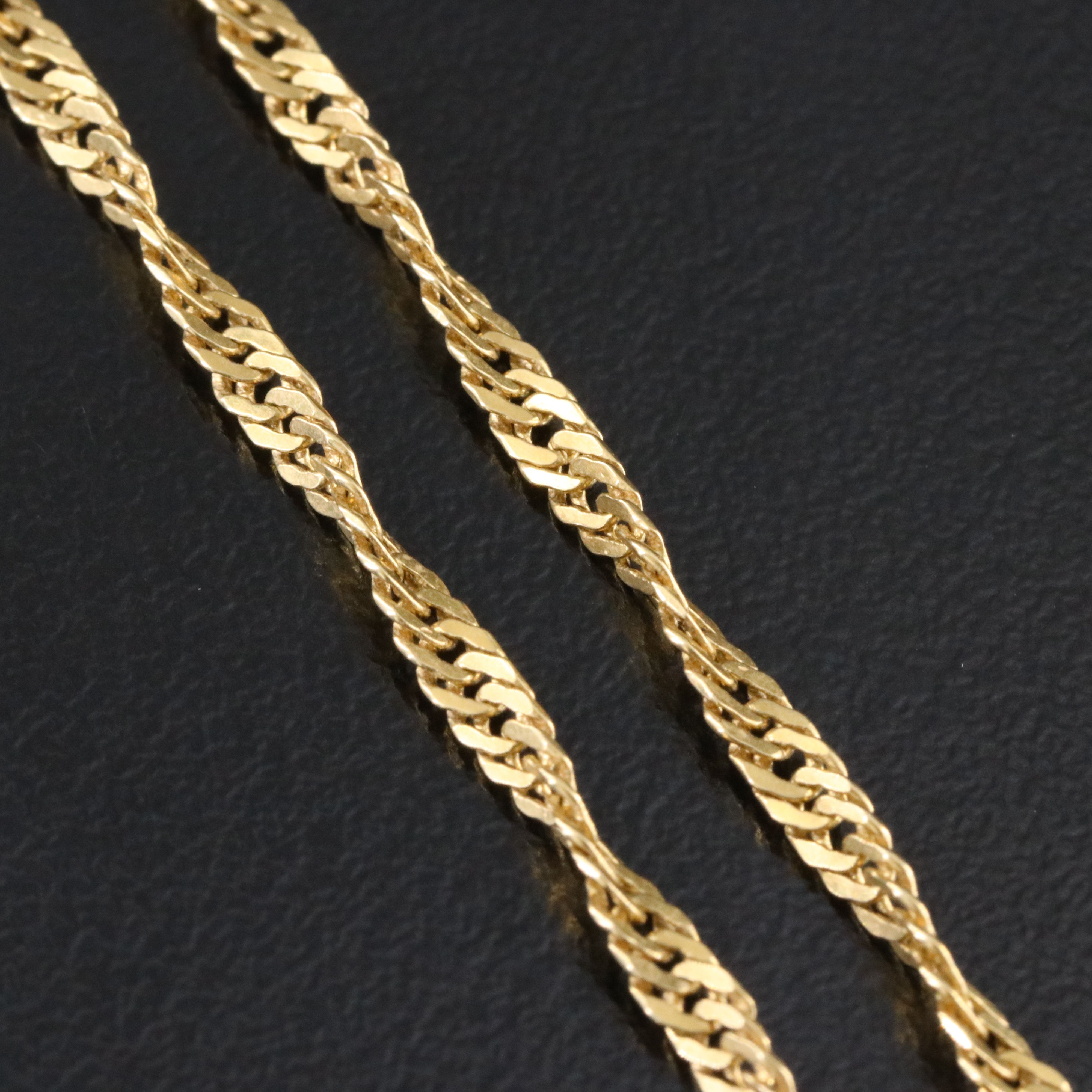 18K Rope Chain Necklace