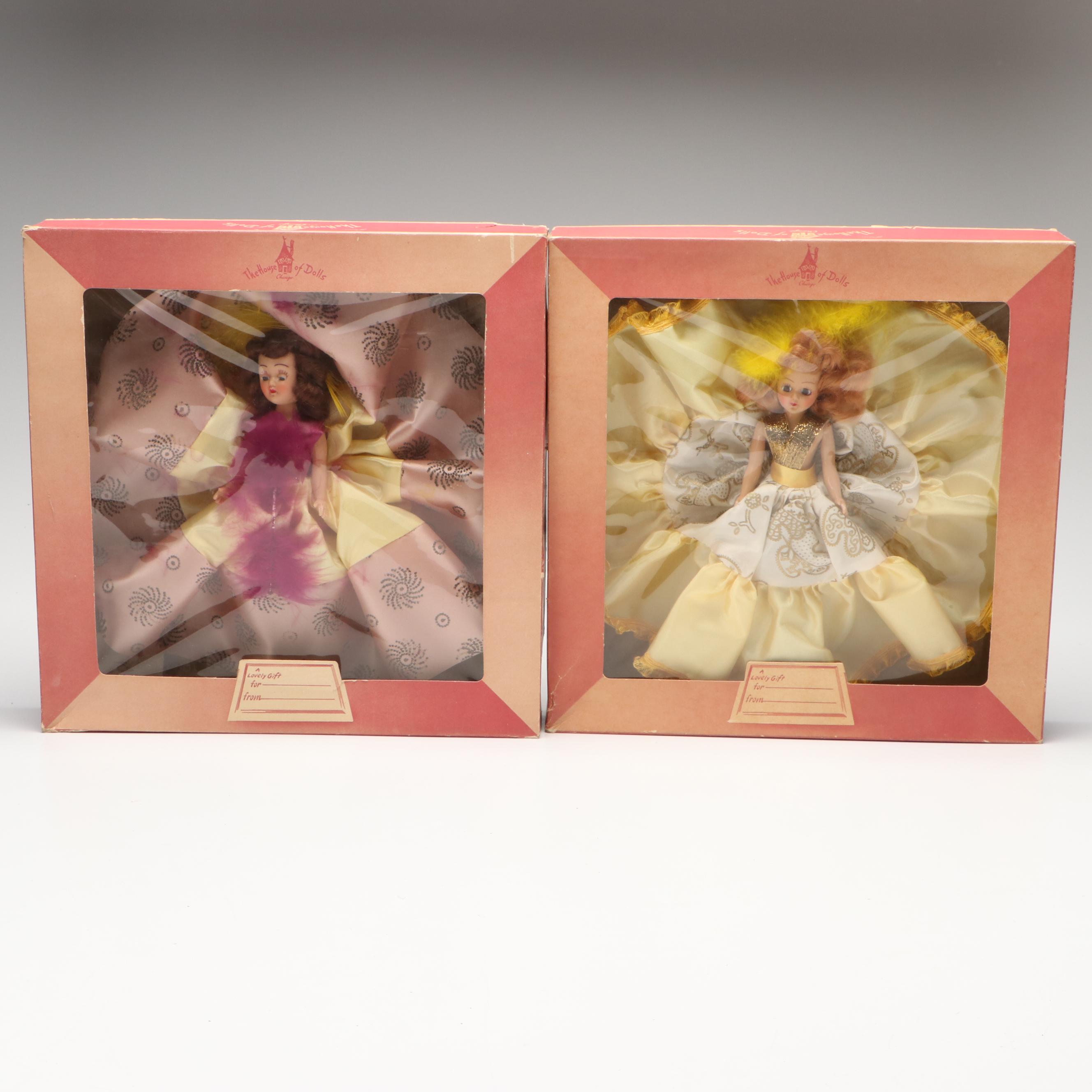 The House of Dolls "Dream Girl" and "Cinderella" with Other Marcie Dolls