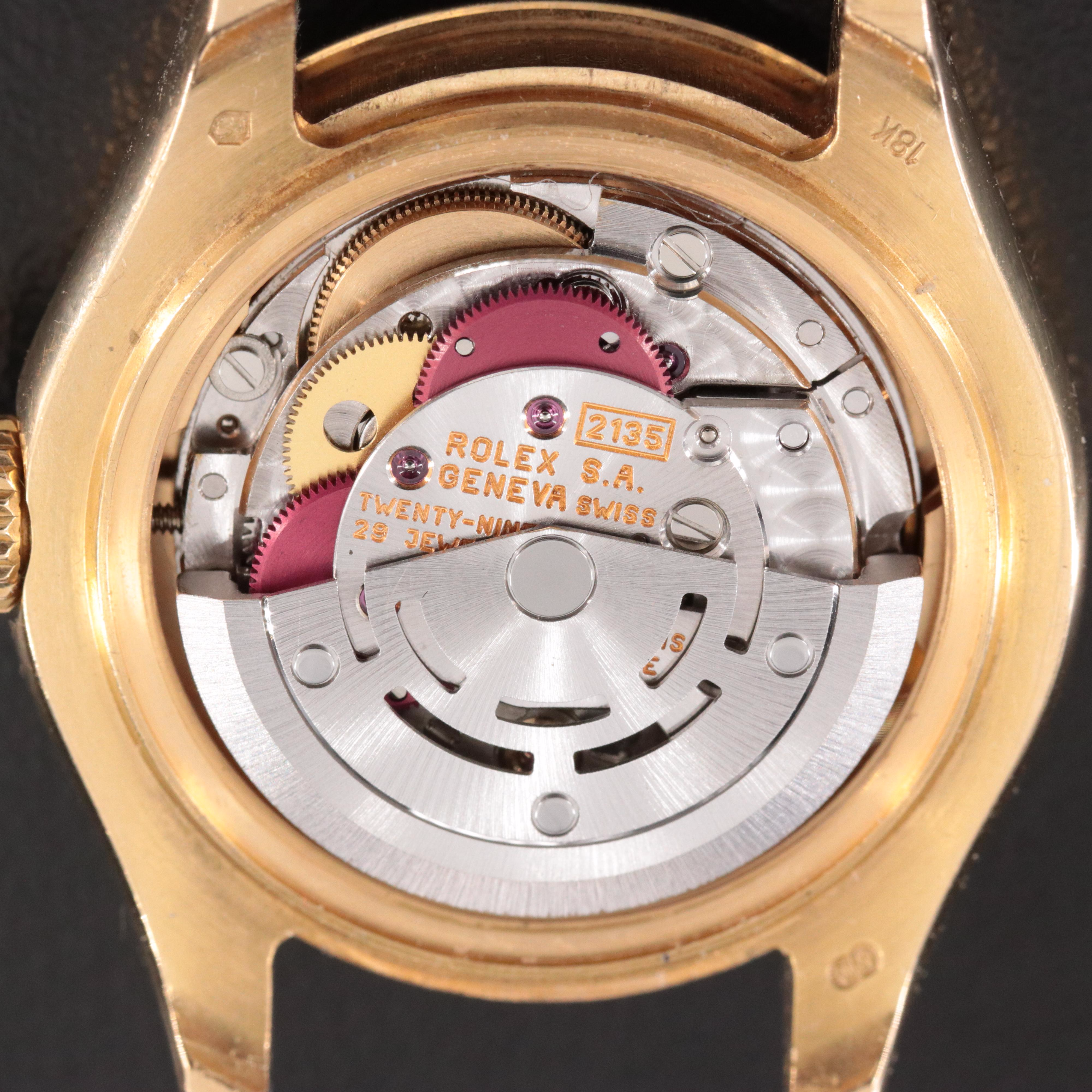 1995 Rolex Datejust Pearlmaster 18K Factory Diamond Watch