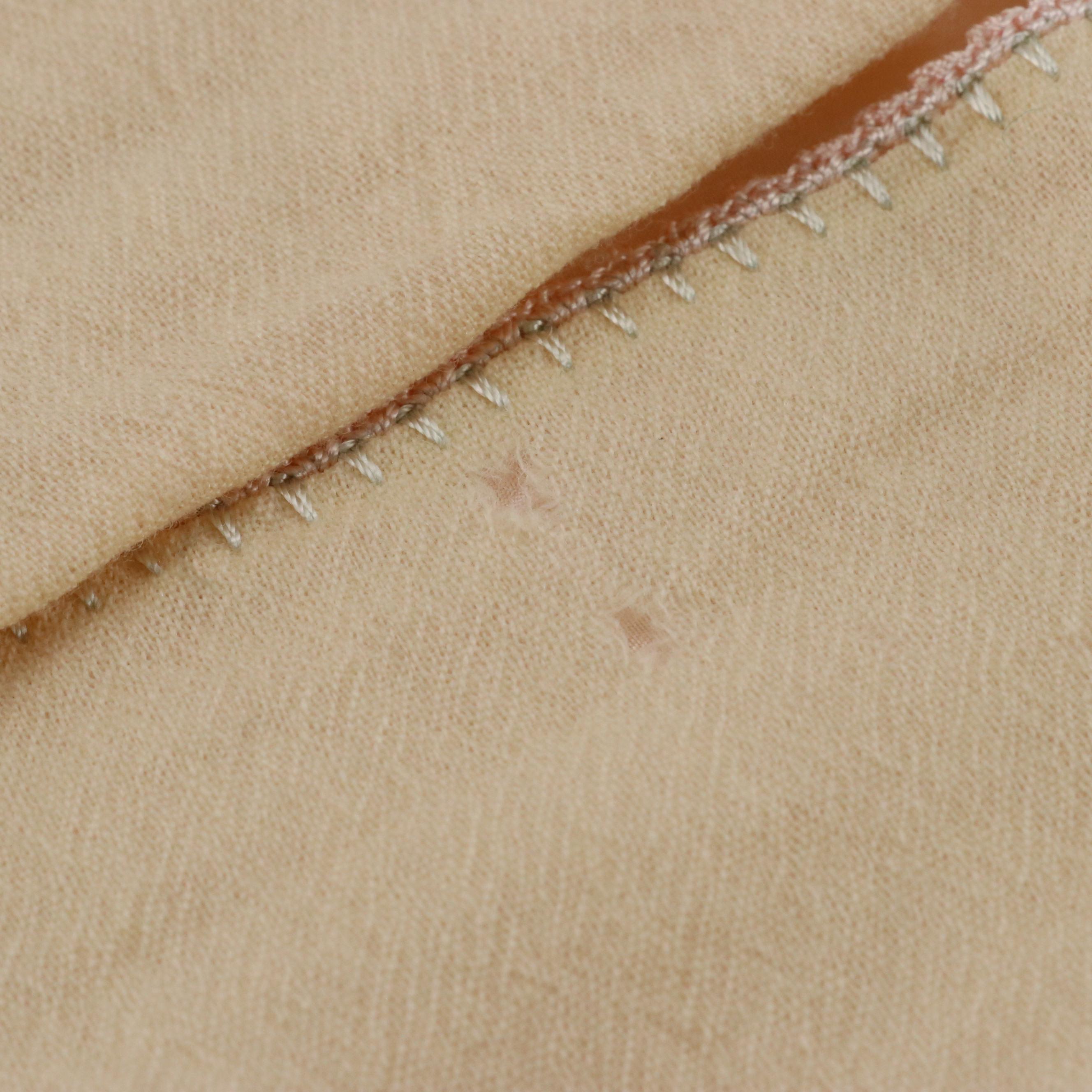 Infant Lace-Trim Christening Gown with Slip and Other Wool/Silk Robe