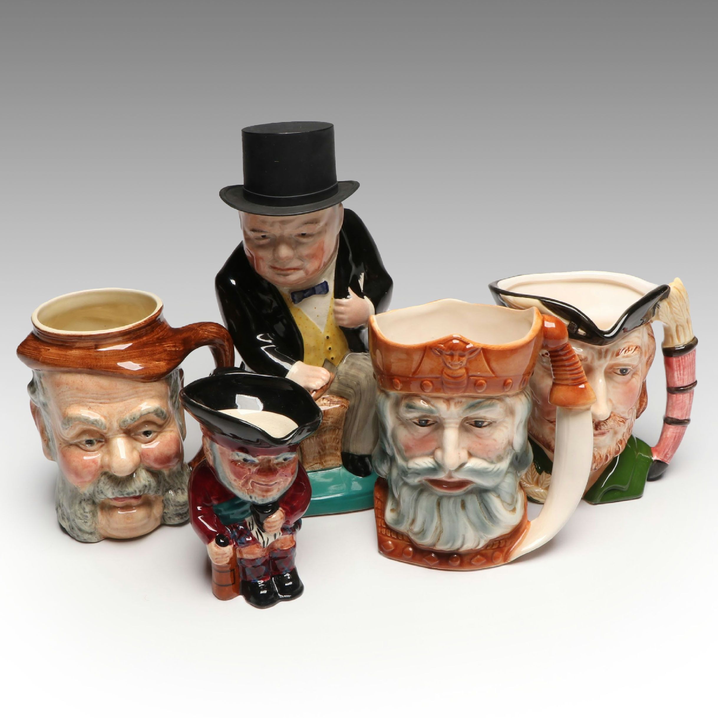 Kirkland "Winston Churchill" and Other Character Mugs