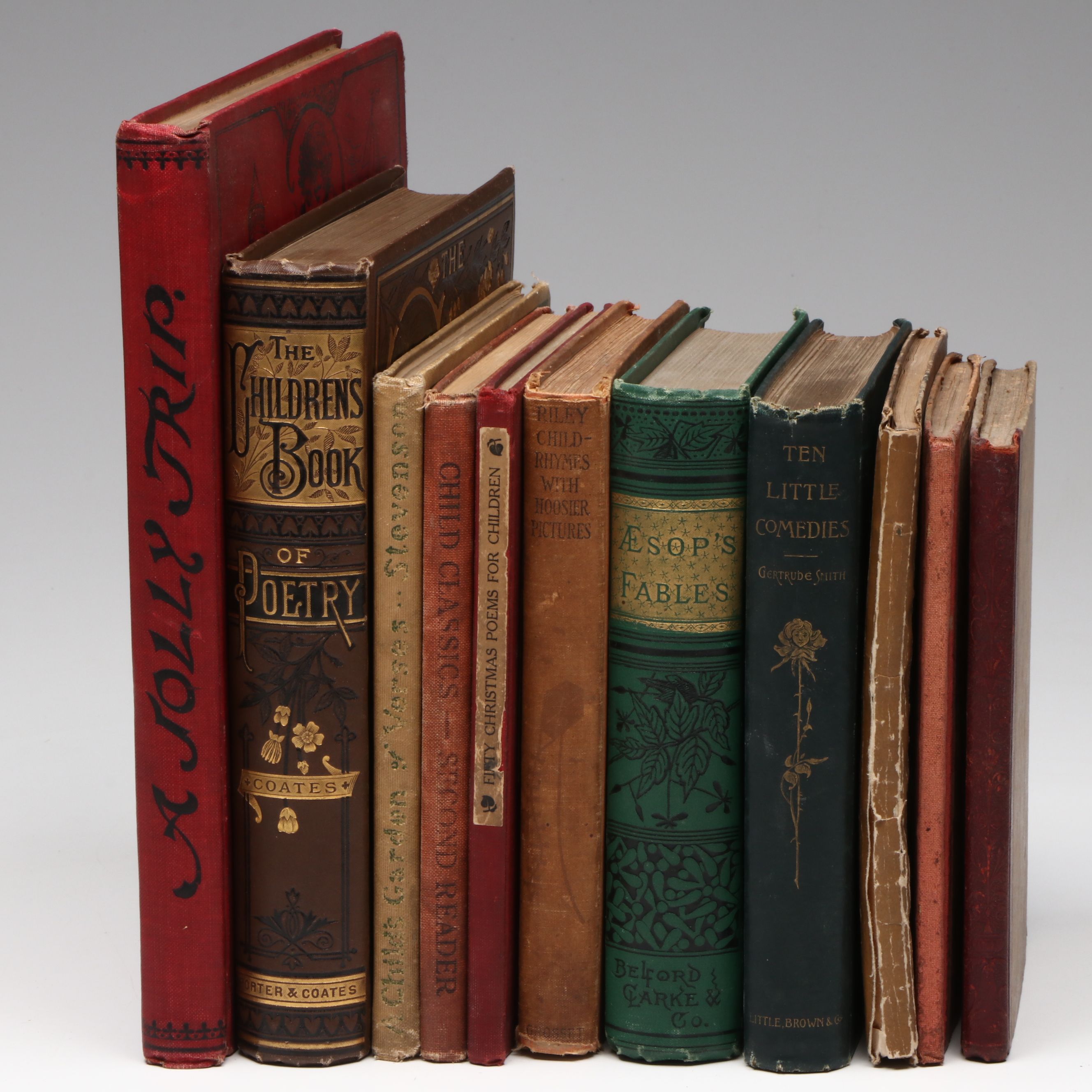 "Aesop's Fables," "The Children's Book of Poetry," and More Antique Books