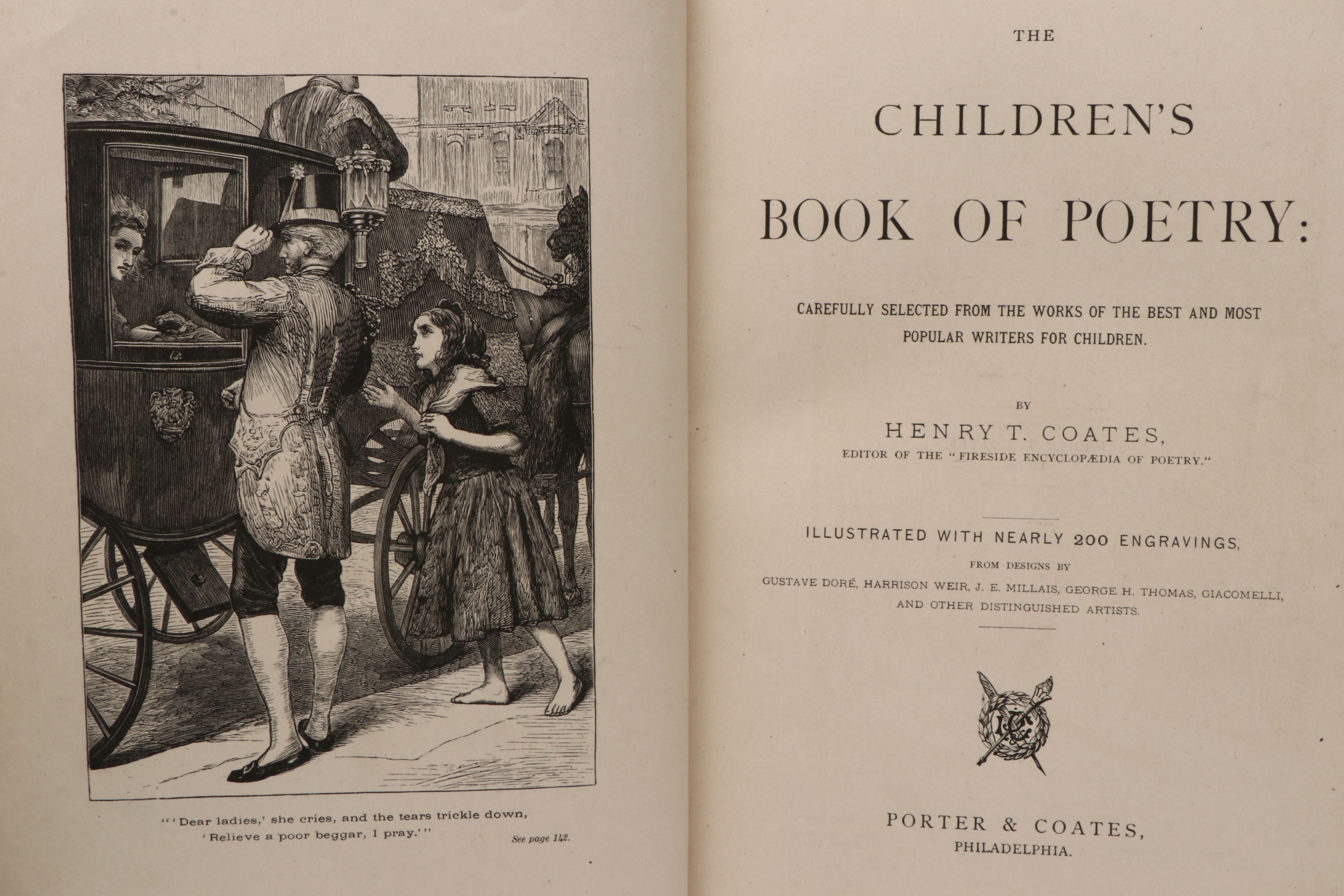 "Aesop's Fables," "The Children's Book of Poetry," and More Antique Books