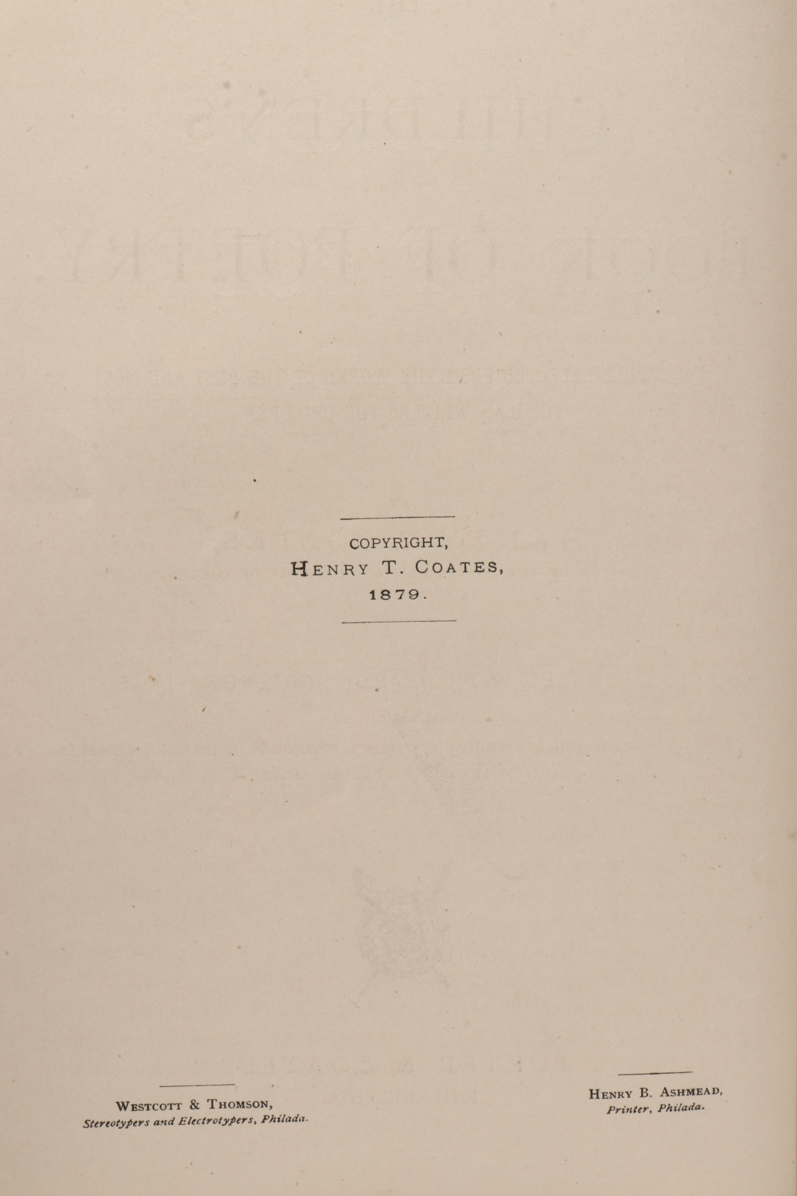 "Aesop's Fables," "The Children's Book of Poetry," and More Antique Books