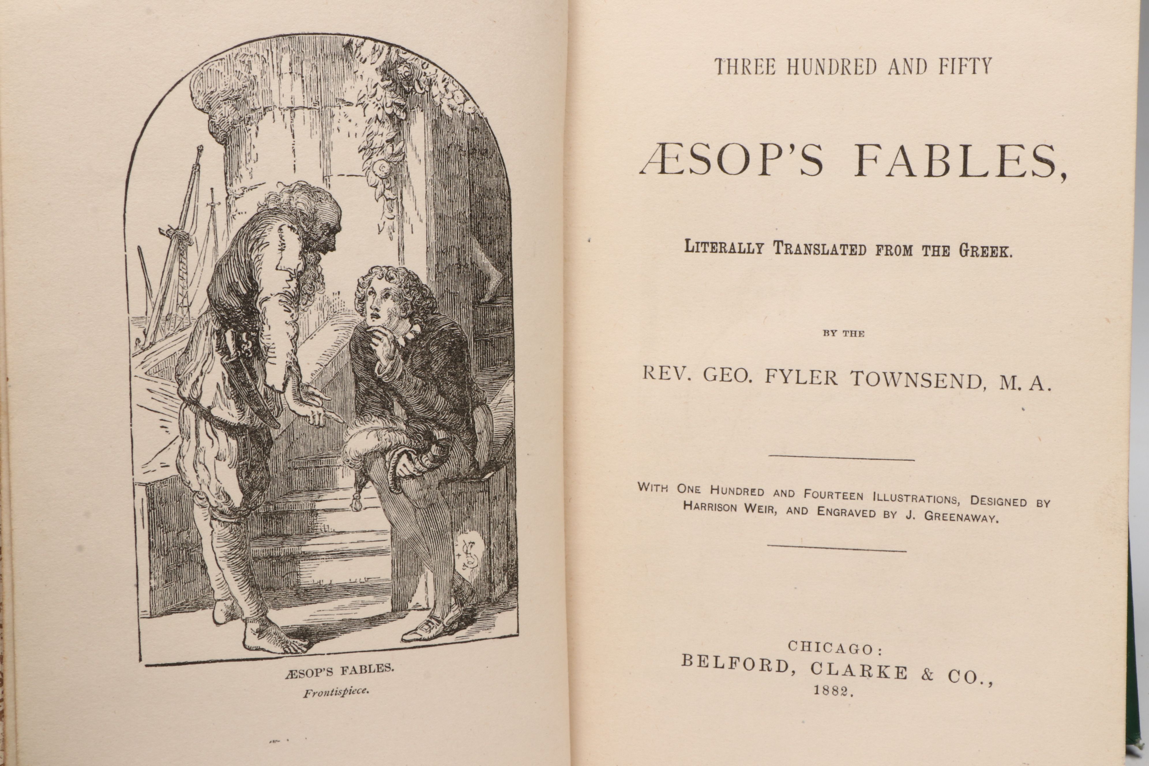 "Aesop's Fables," "The Children's Book of Poetry," and More Antique Books