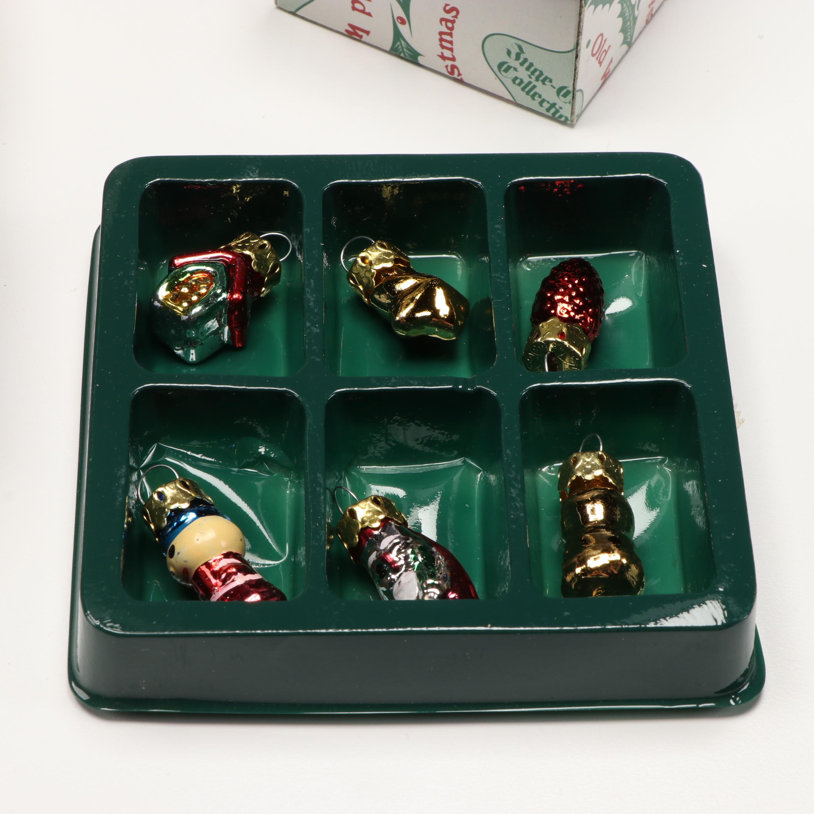 Inge-Glas Company Hand Blown Glass Ornaments with More Christmas Decorations