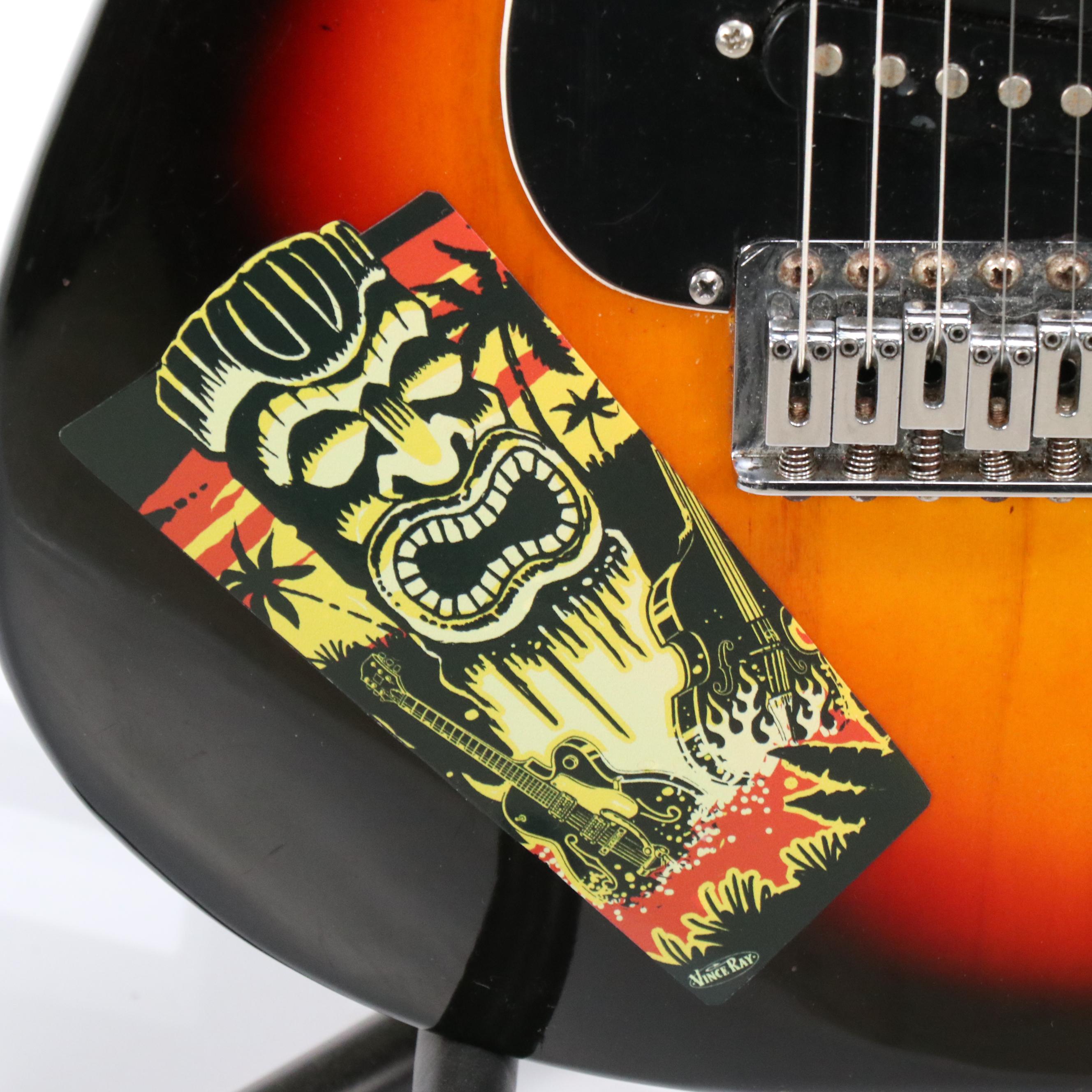 Stratocaster Style Standard Series Sunburst Electric Guitar