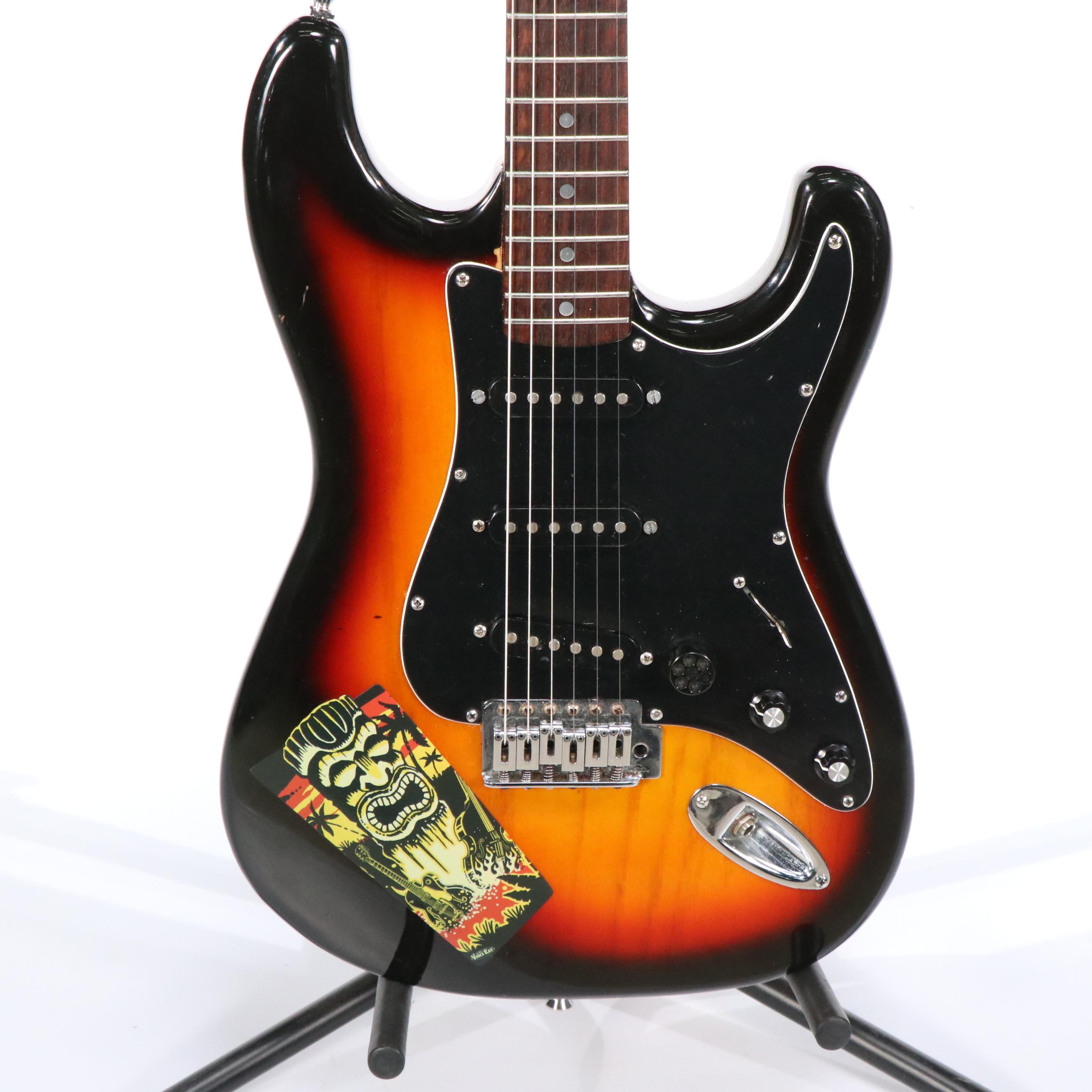 Stratocaster Style Standard Series Sunburst Electric Guitar