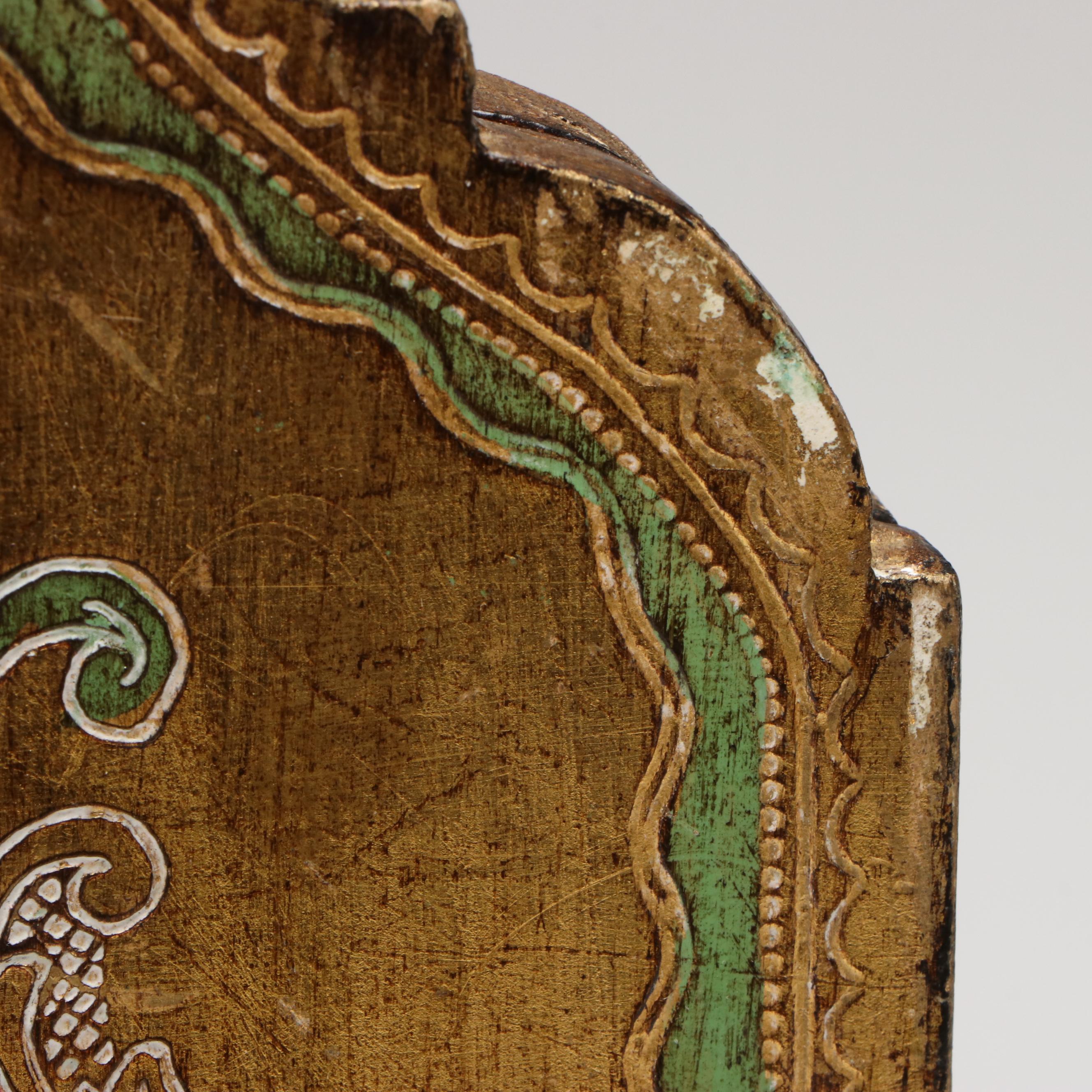 Offset Lithograph Triptych After Raphael's "Madonna della Seggiola"