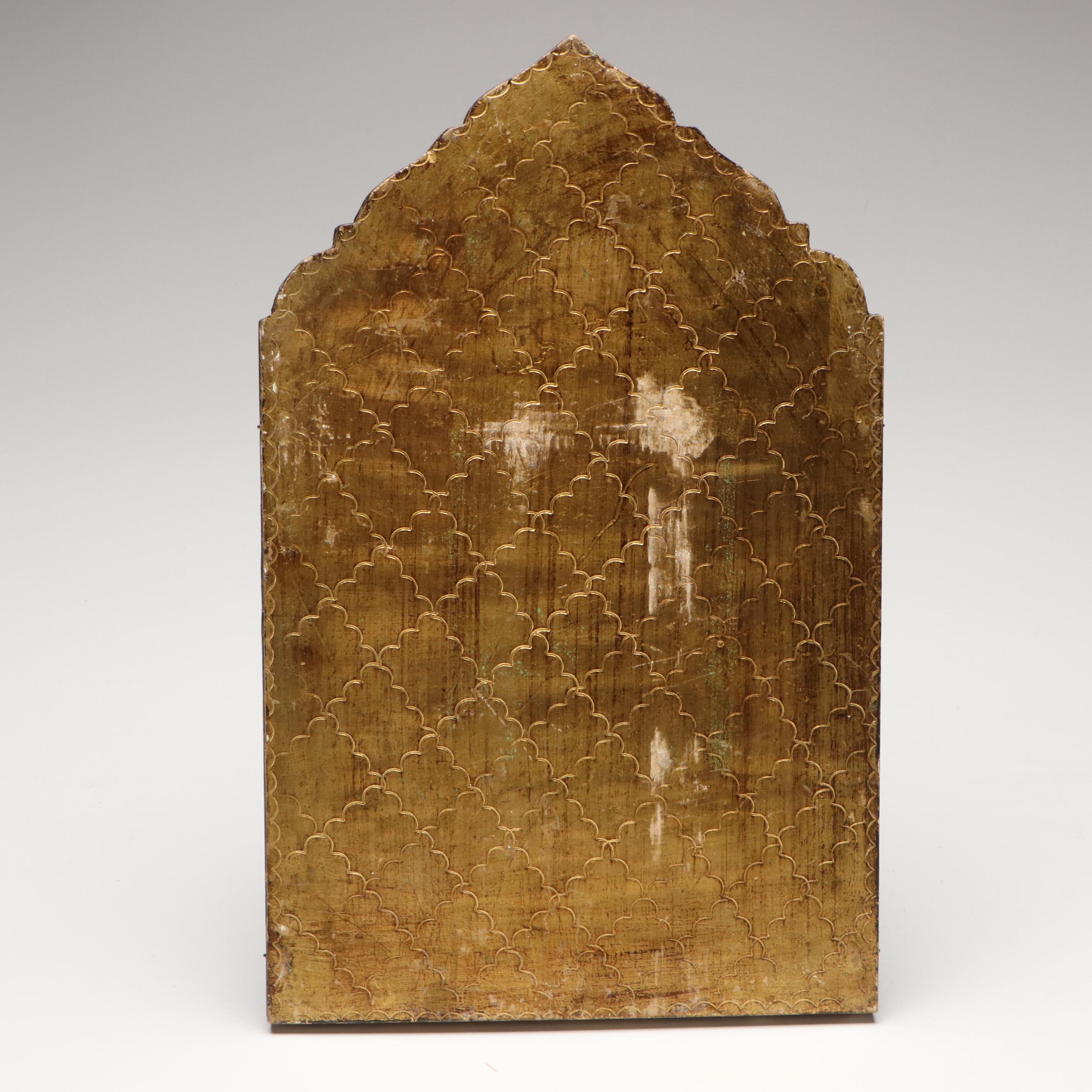 Offset Lithograph Triptych After Raphael's "Madonna della Seggiola"