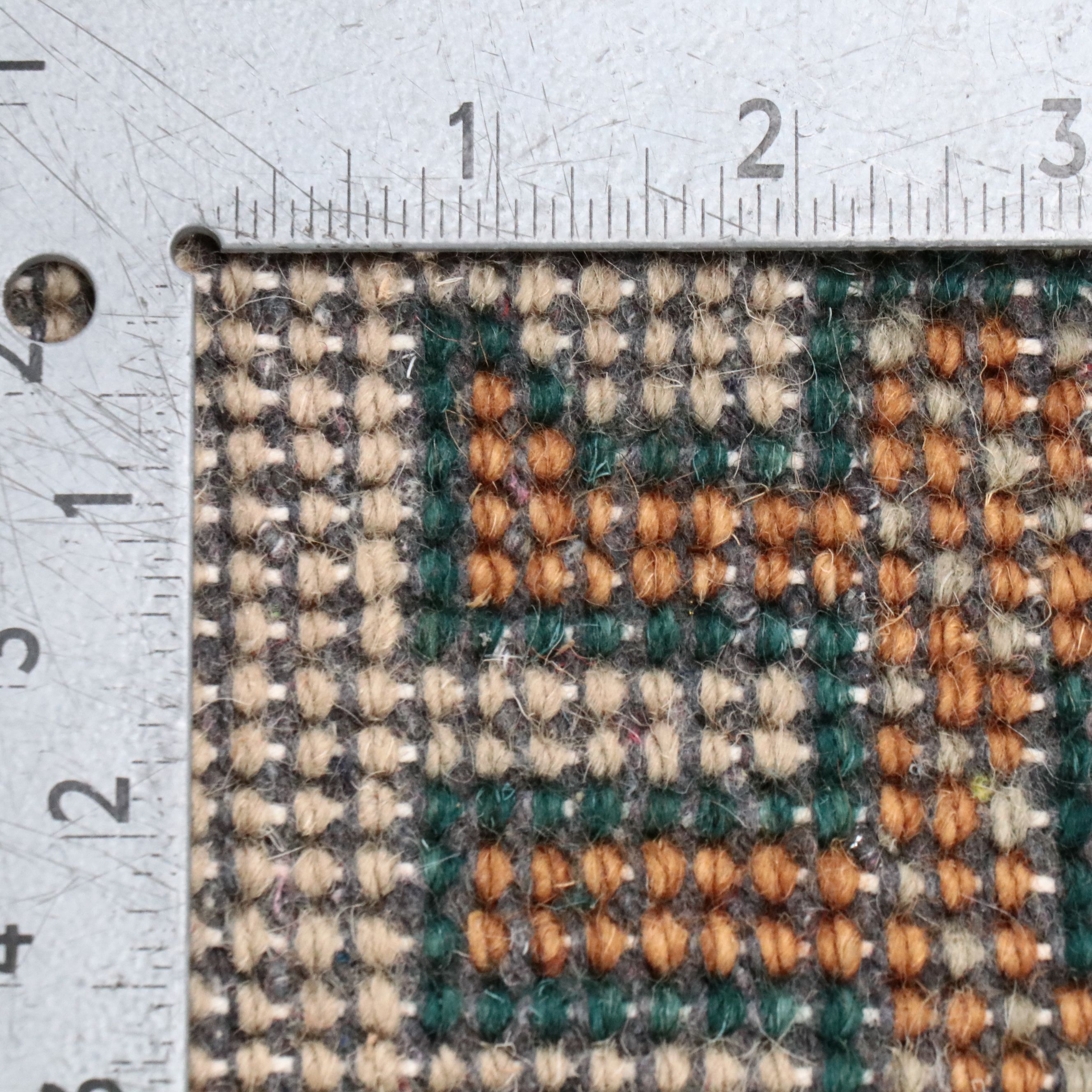 7'10 x 9'11 Hand-Knotted Indian Ziegler Style Area Rug