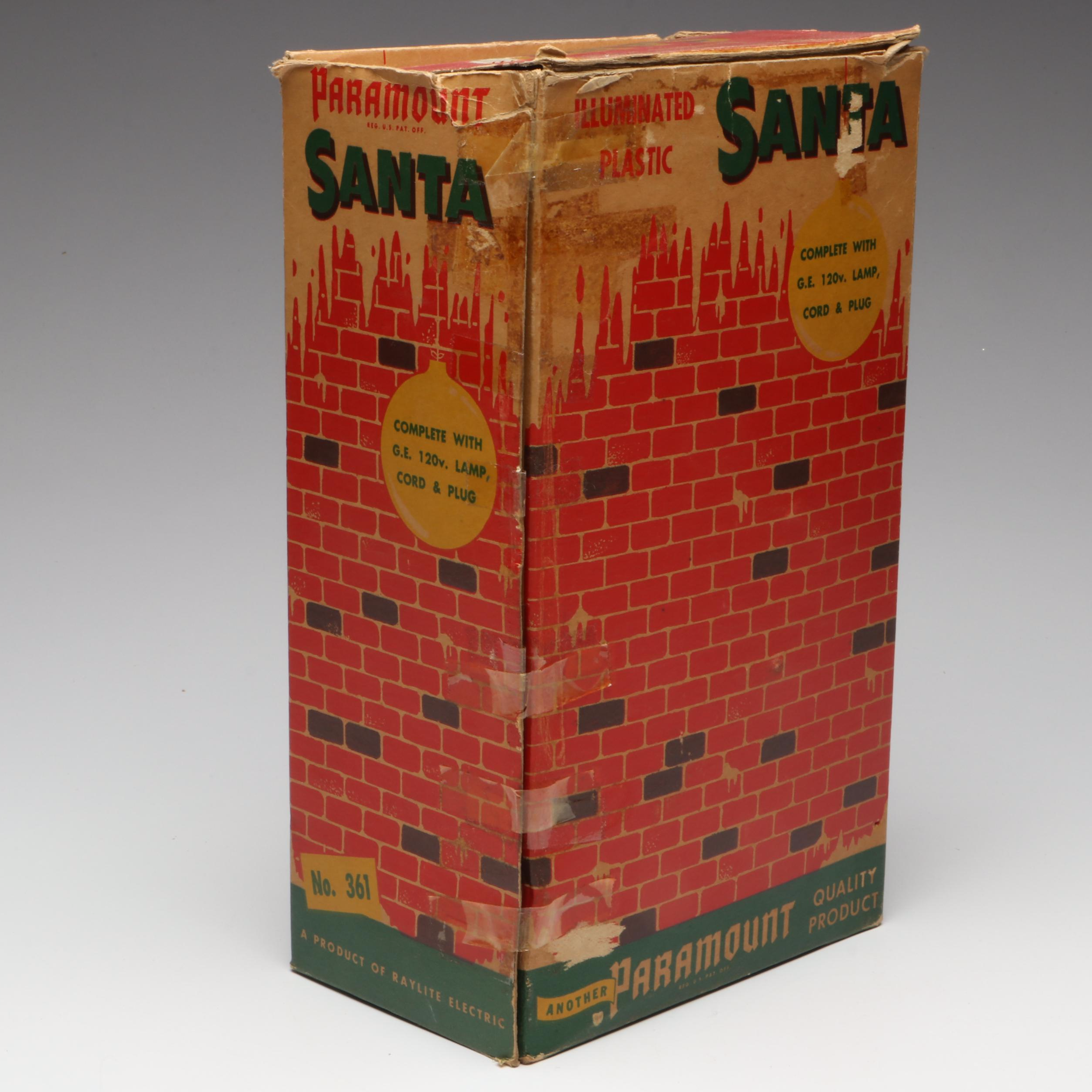 Paramount Illuminating Vintage Santa Claus