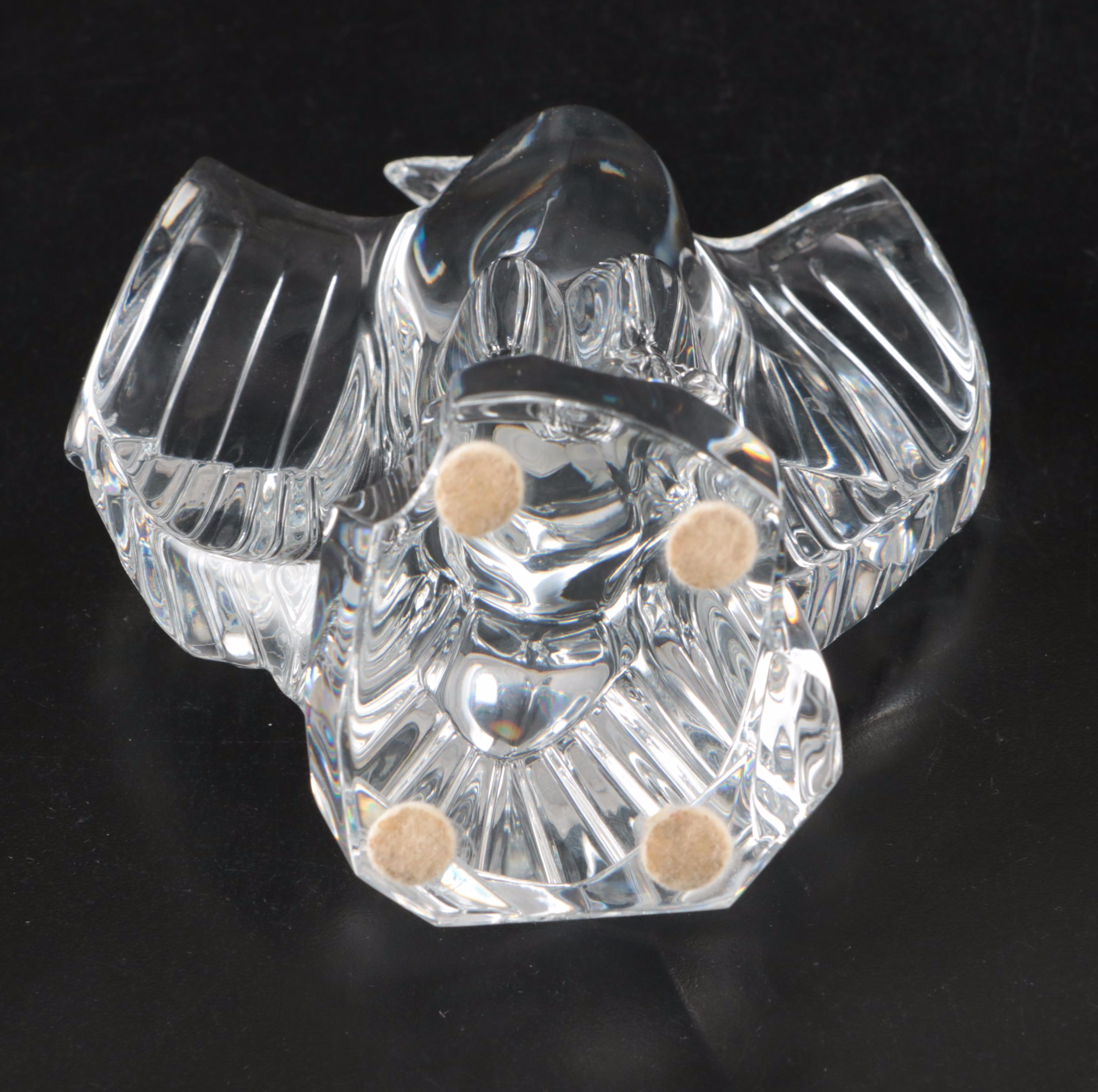 Baccarat Crystal Eagle Figurine