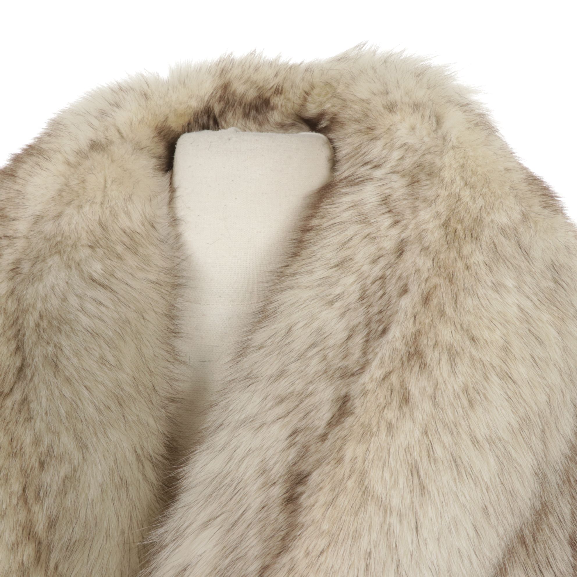 Full Skin Blue Fox Fur Stroller, Mid-Late 20th C.