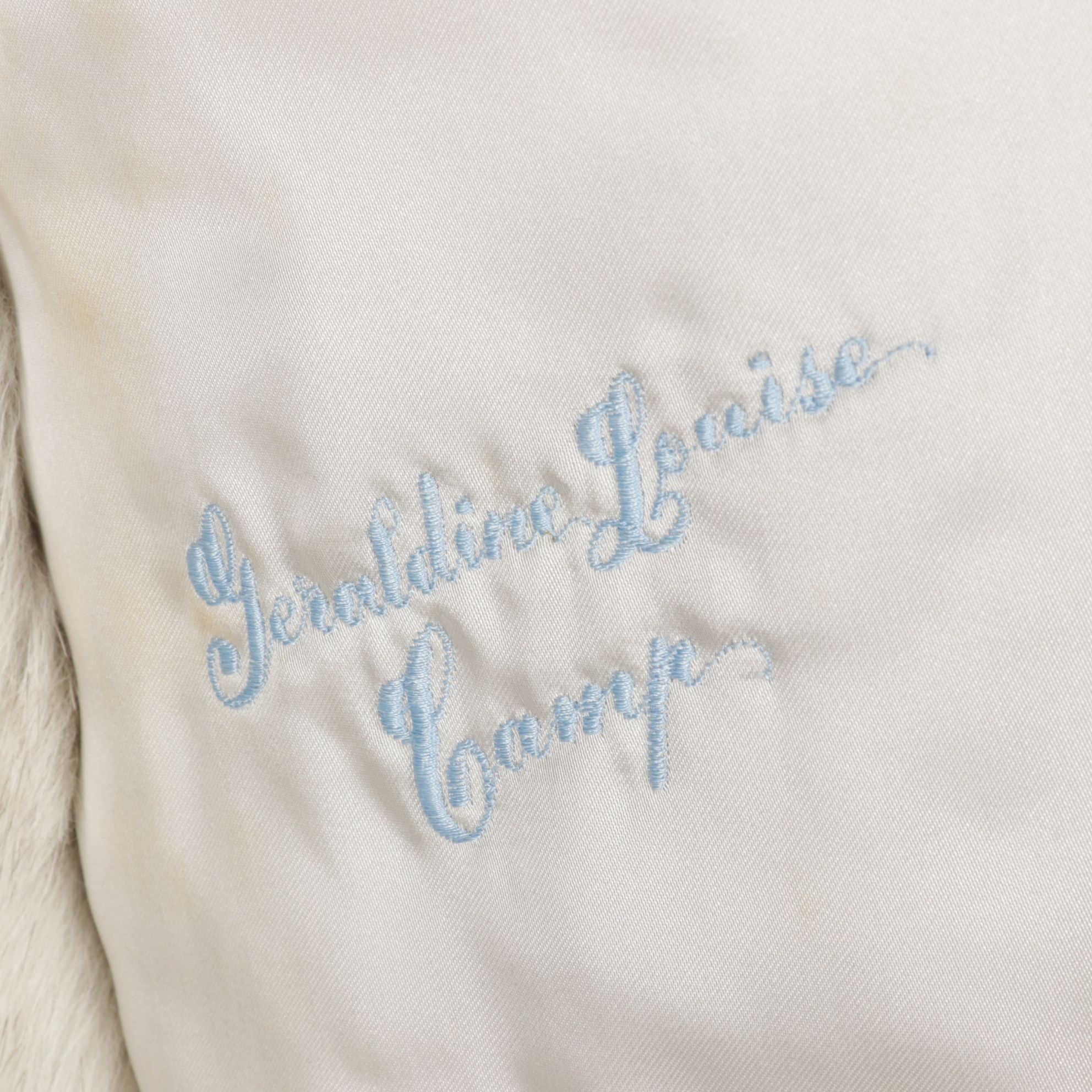 Full Skin Blue Fox Fur Stroller, Mid-Late 20th C.