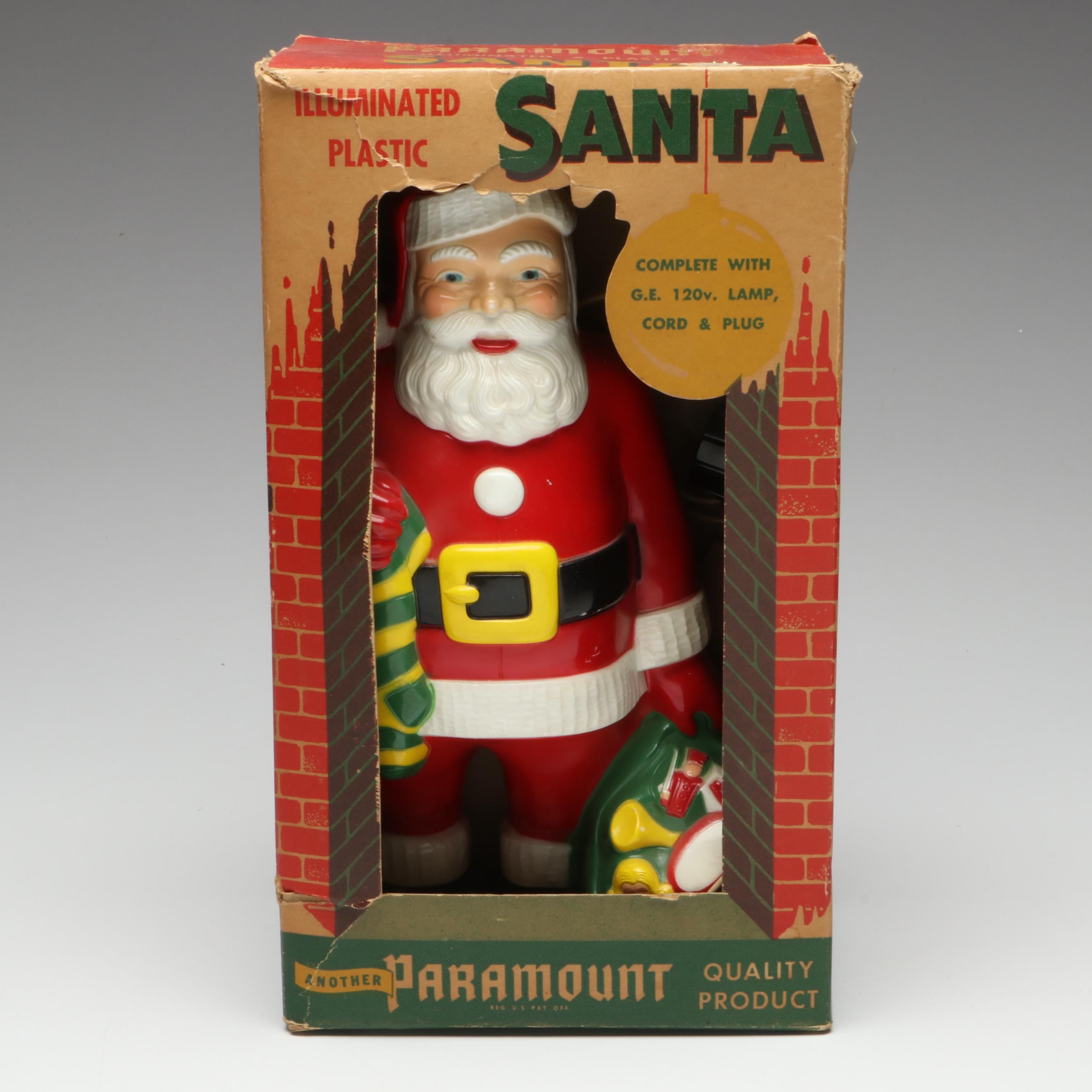 Paramount Illuminating Vintage Santa Claus