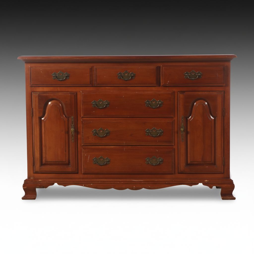 Monitor Furniture Co. Federal Style Cherry China Cabinet