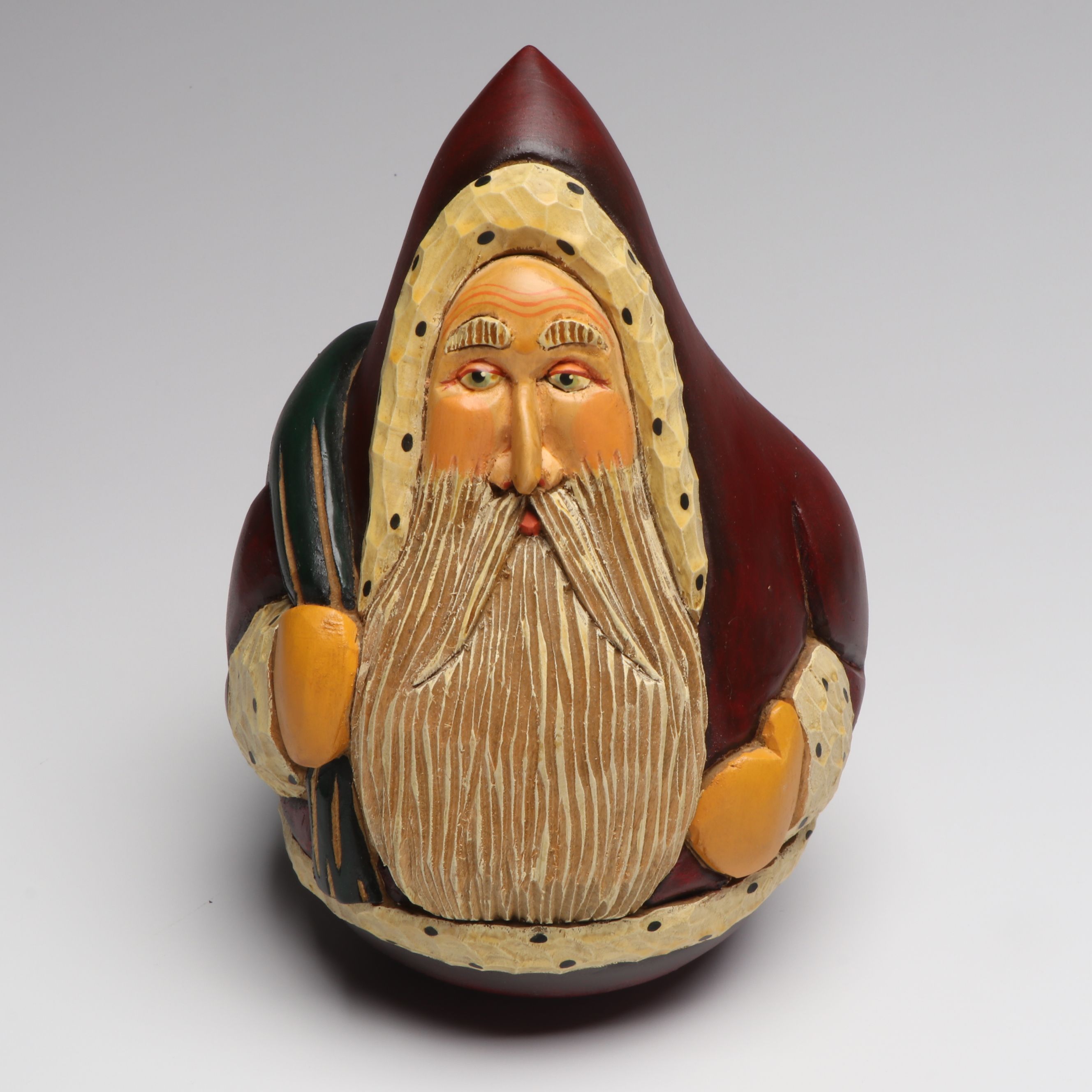 House of Hatten Hand-Painted Reindeer Ornaments with Other Christmas Figurines