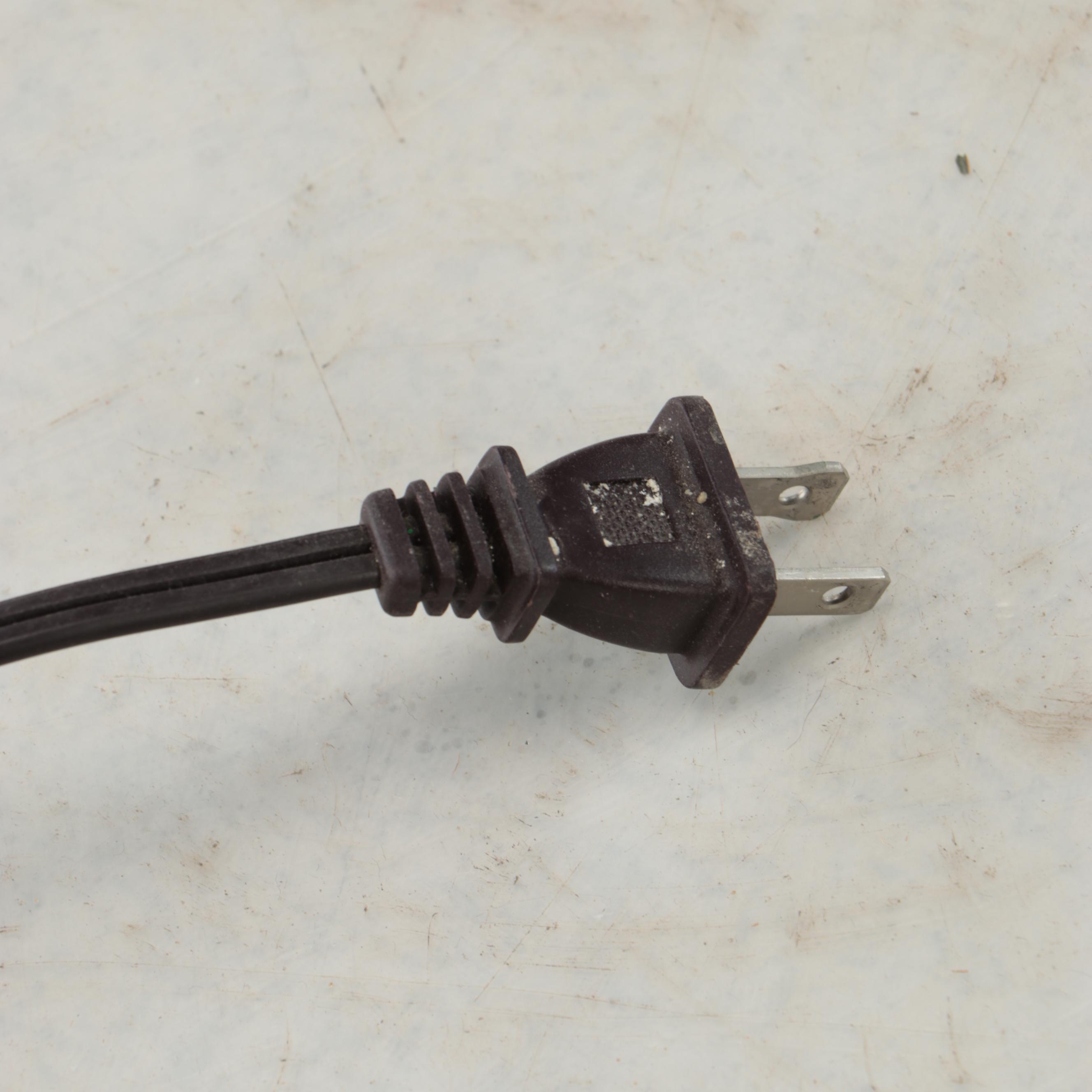 Victorian Style Bridge Arm Floor Lamp with Slag Glass Shade, Vintage