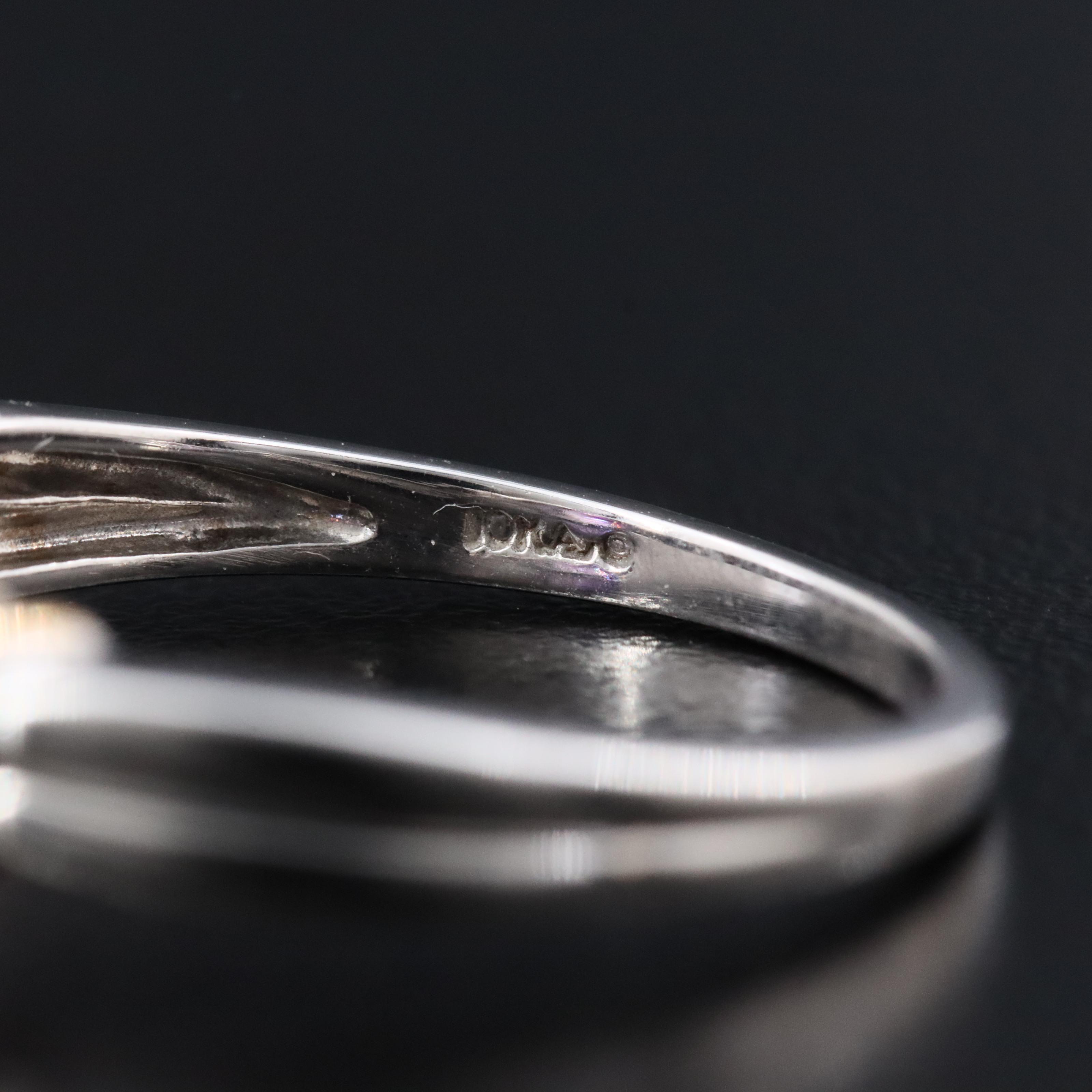 10K Amethyst and Diamond Ring