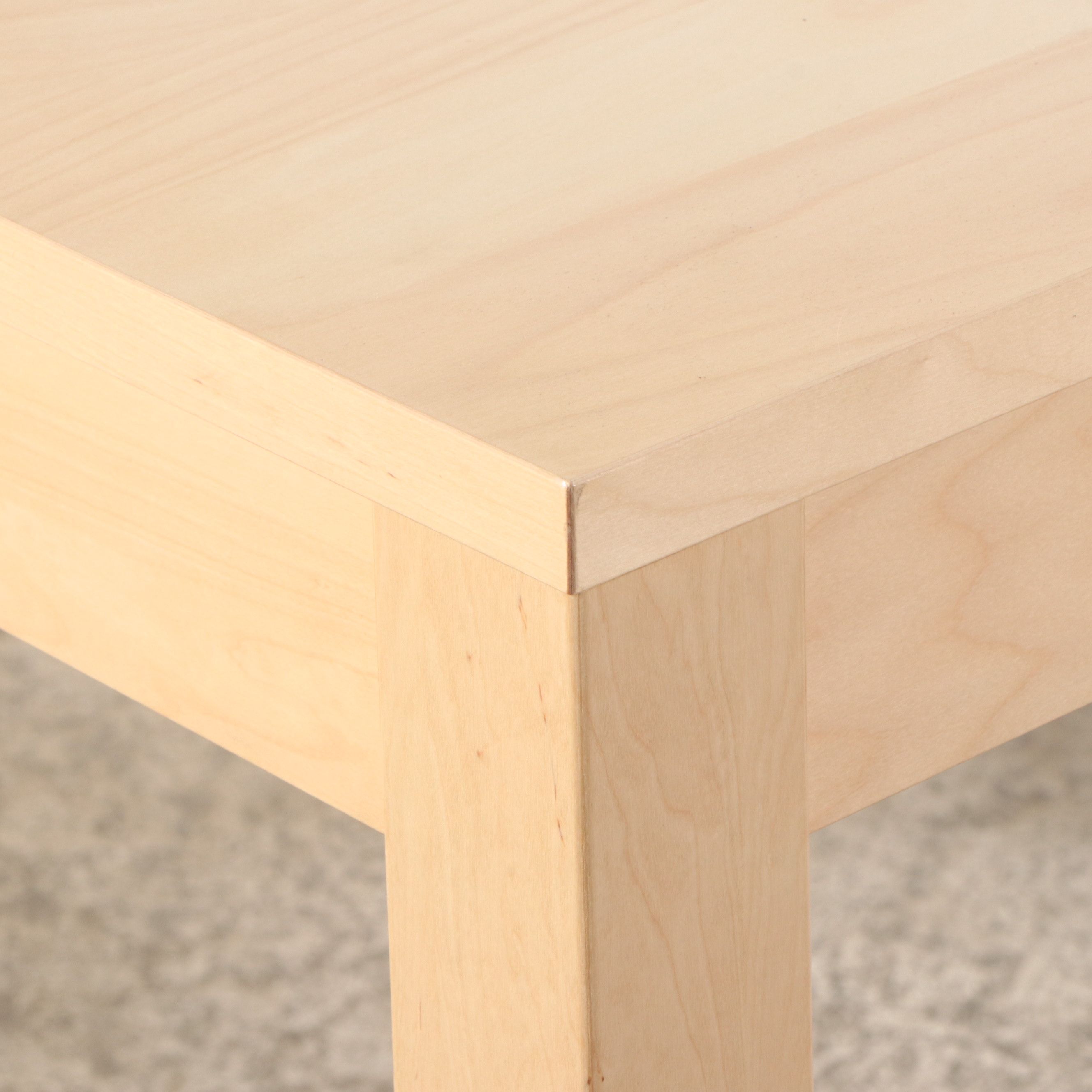 Contemporary Maple Extension Dining Table