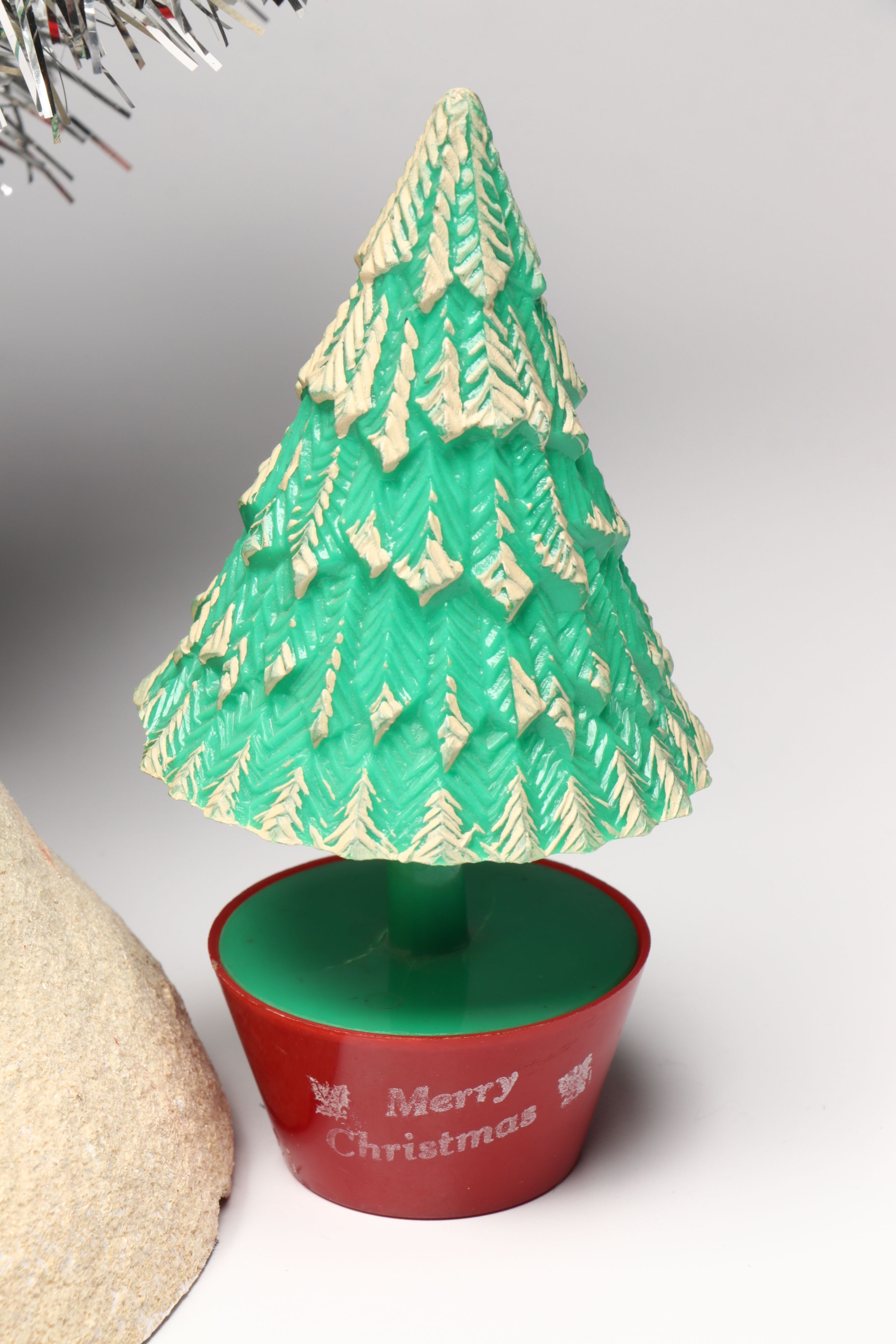 McLoughlin Bros "Christmas Plums" Picture Book and Other Vintage Christmas Décor