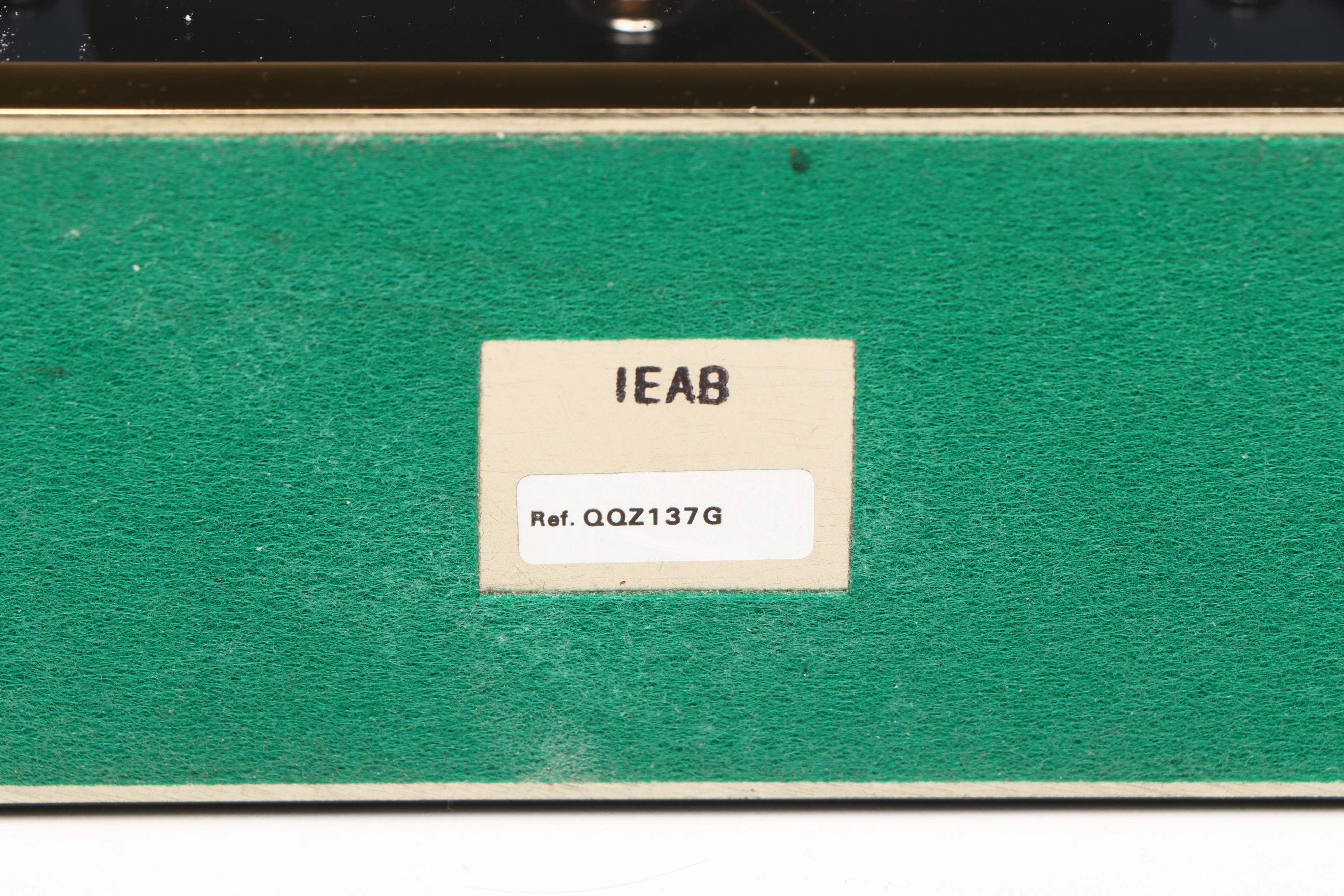 Seiko Hollywood  Regency Style Half Moon Mantel Clock with Marbled Desk Clock