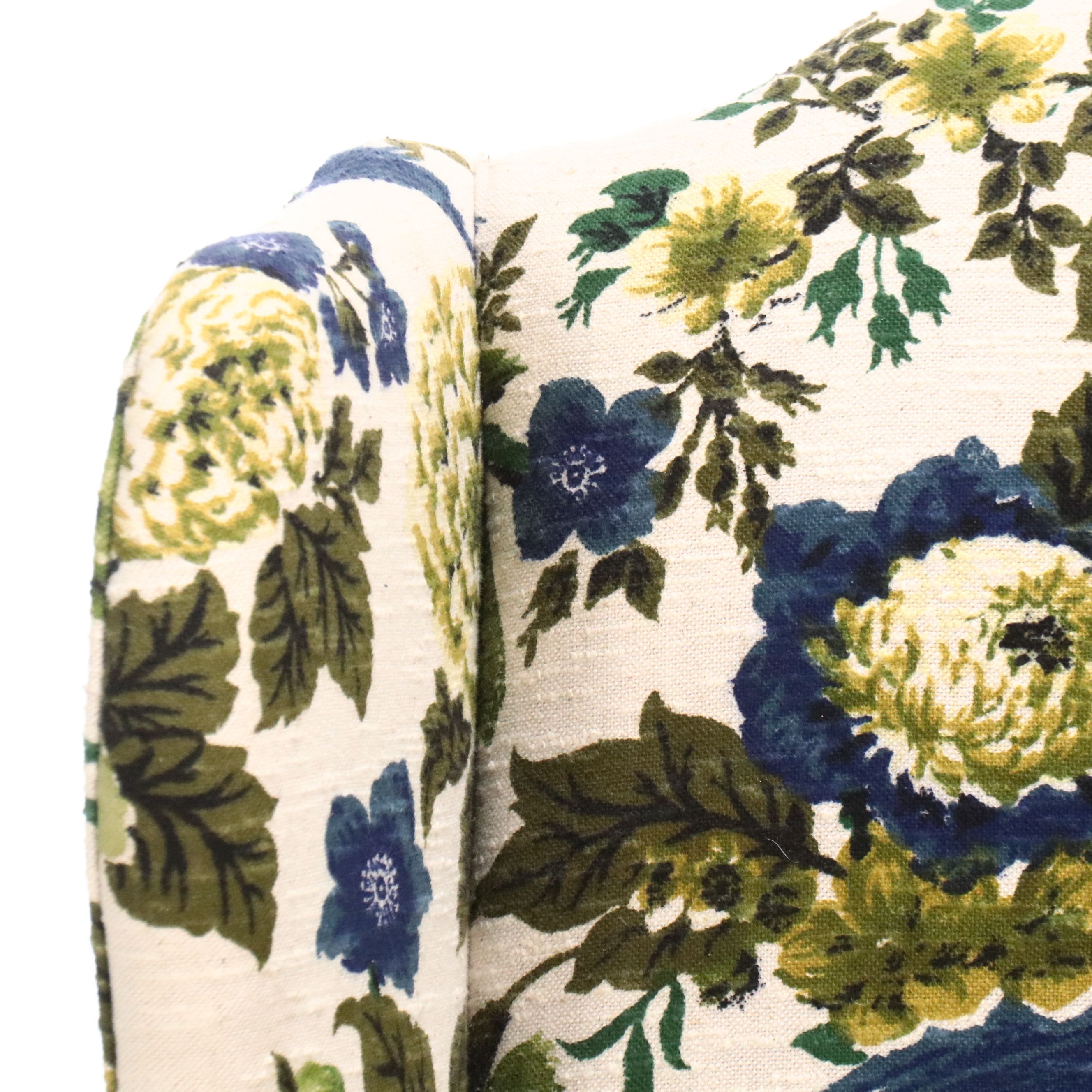 Bracewell Furniture Co. Upholstered Queen Anne Style Wingback Chair