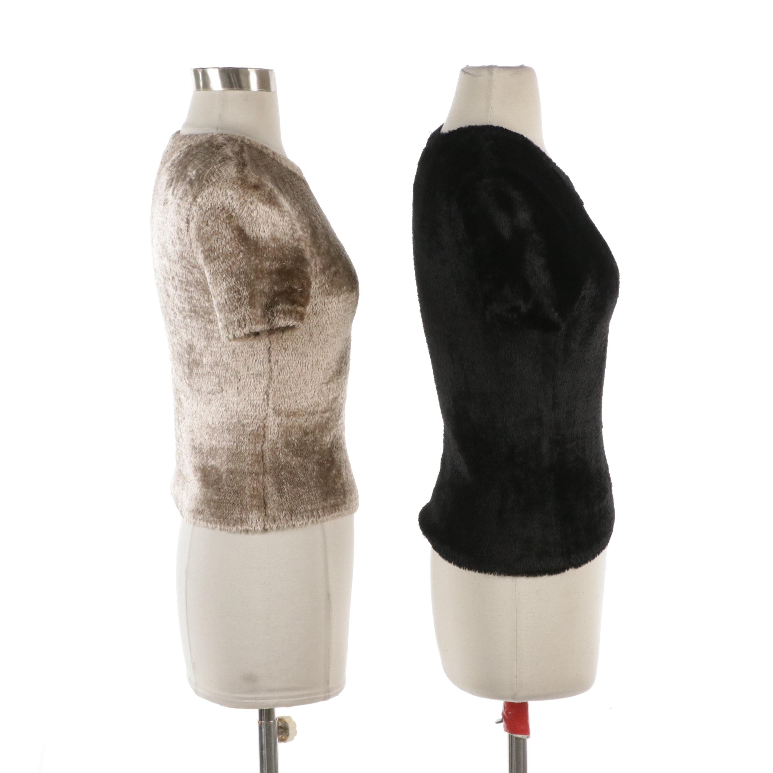 Oscar by Oscar de la Renta Short Sleeve Tops