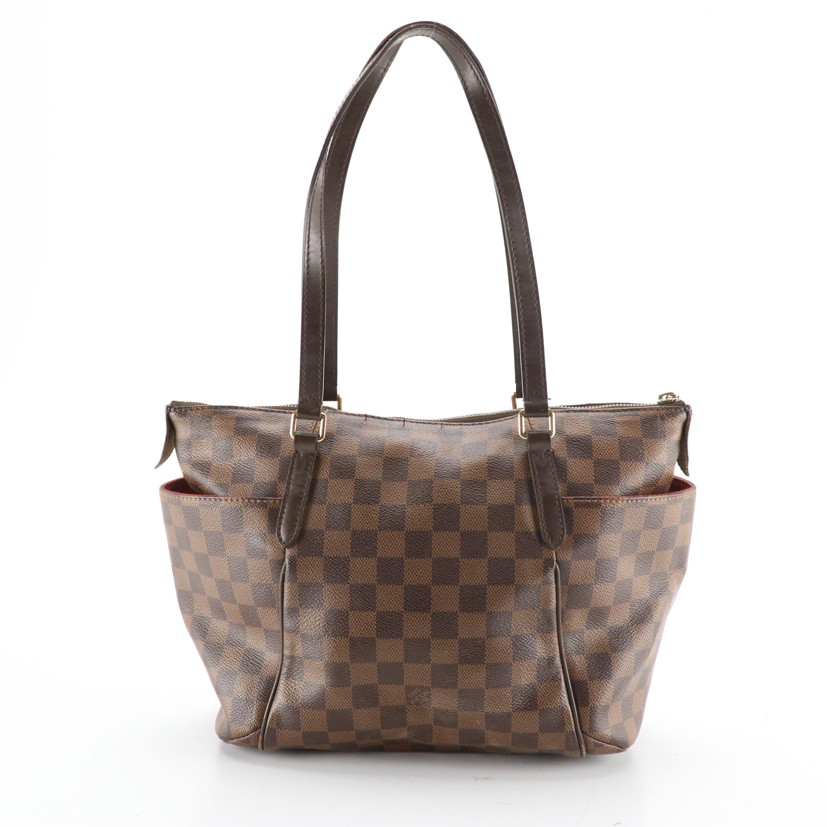 Louis Vuitton Totally PM Shoulder Bag in Monogram Canvas and Leather Trim