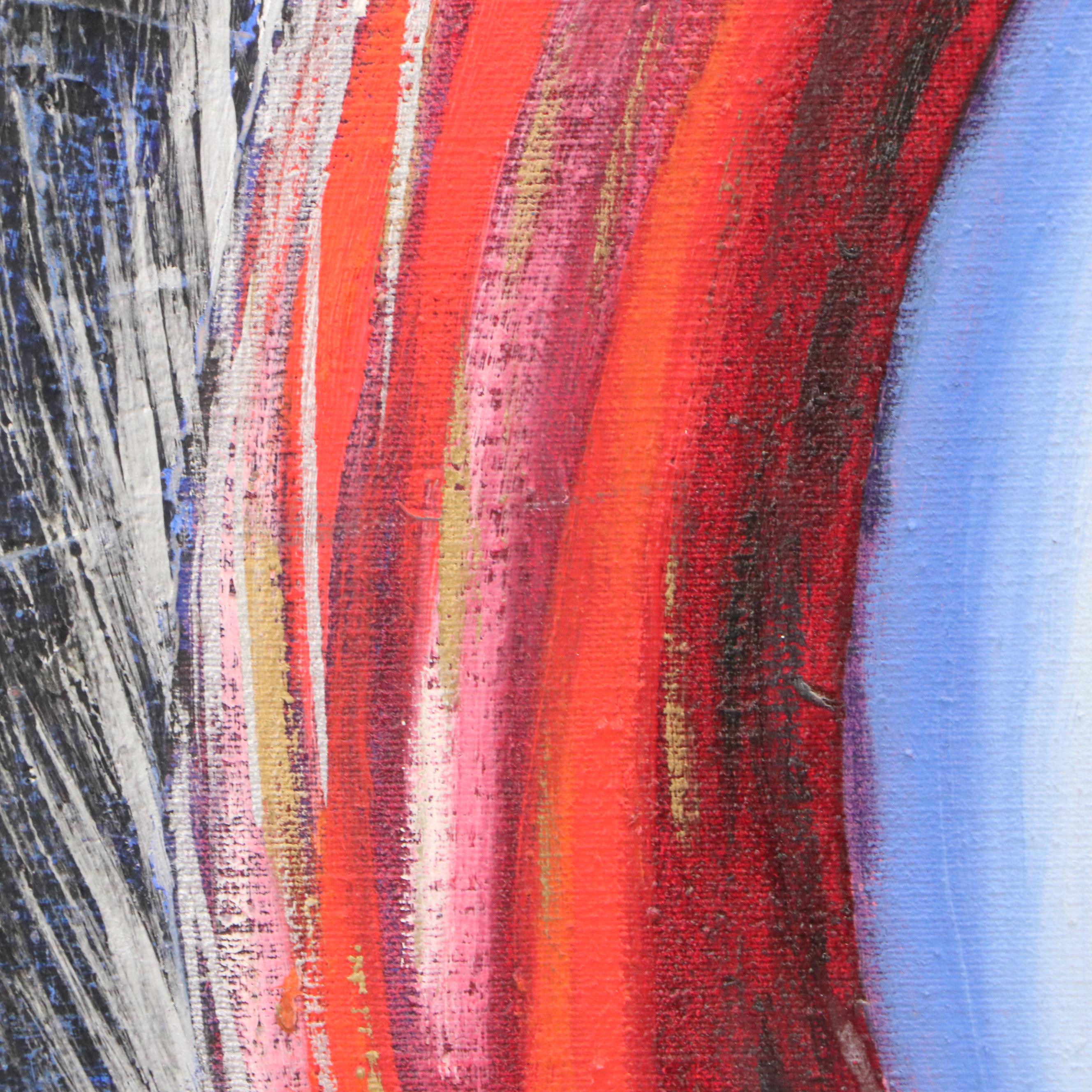 Howard Storm Abstract Acrylic Painting, Late 20th Century