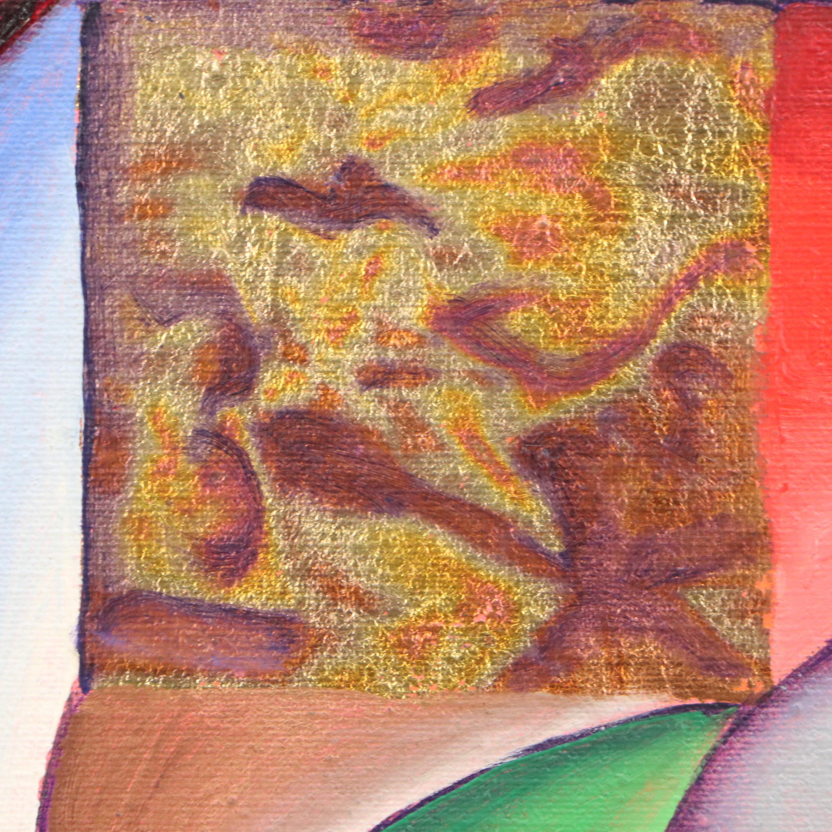 Howard Storm Abstract Acrylic Painting, Late 20th Century