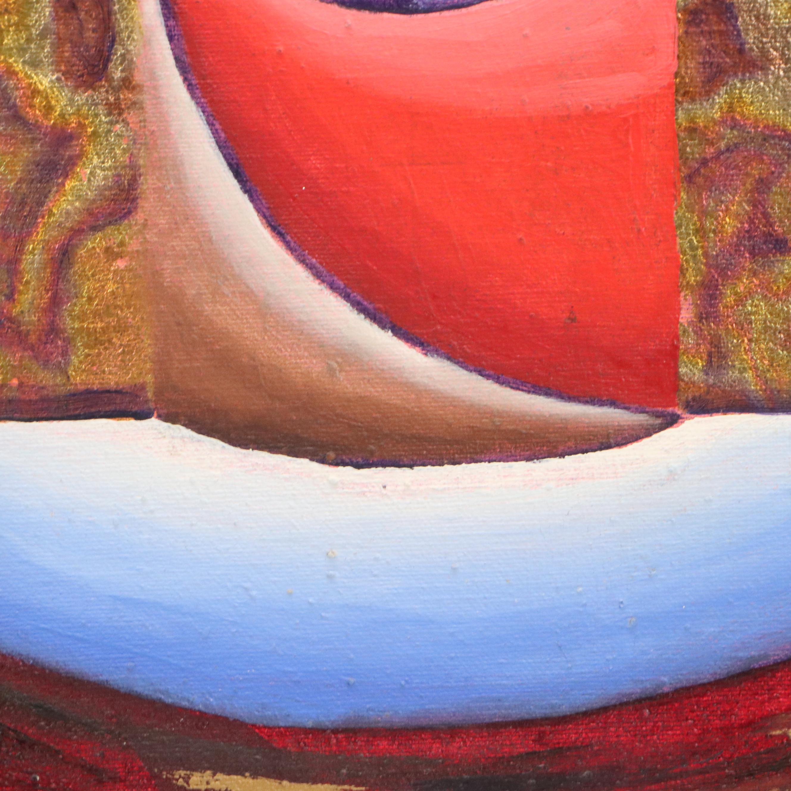 Howard Storm Abstract Acrylic Painting, Late 20th Century