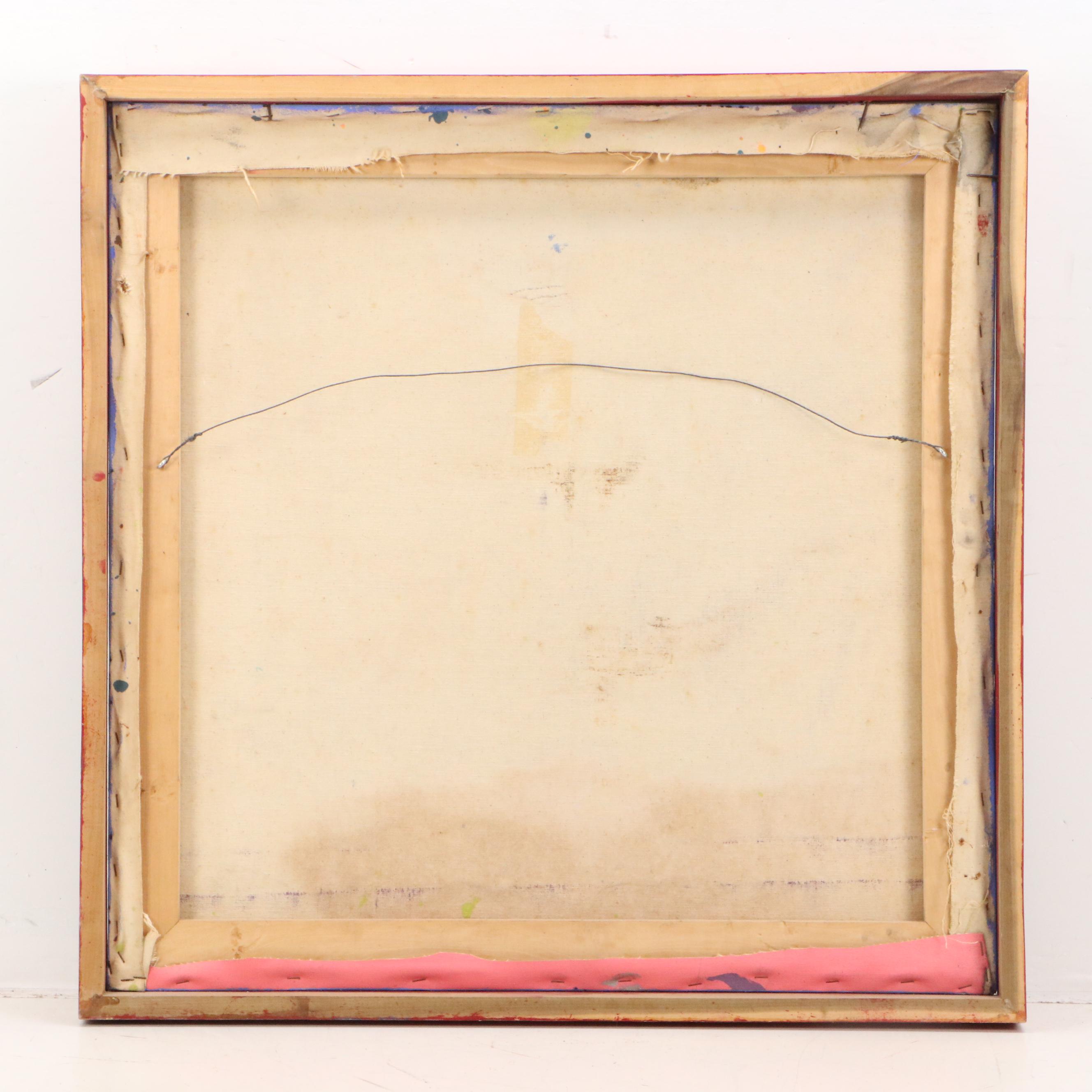 Howard Storm Abstract Acrylic Painting, Late 20th Century