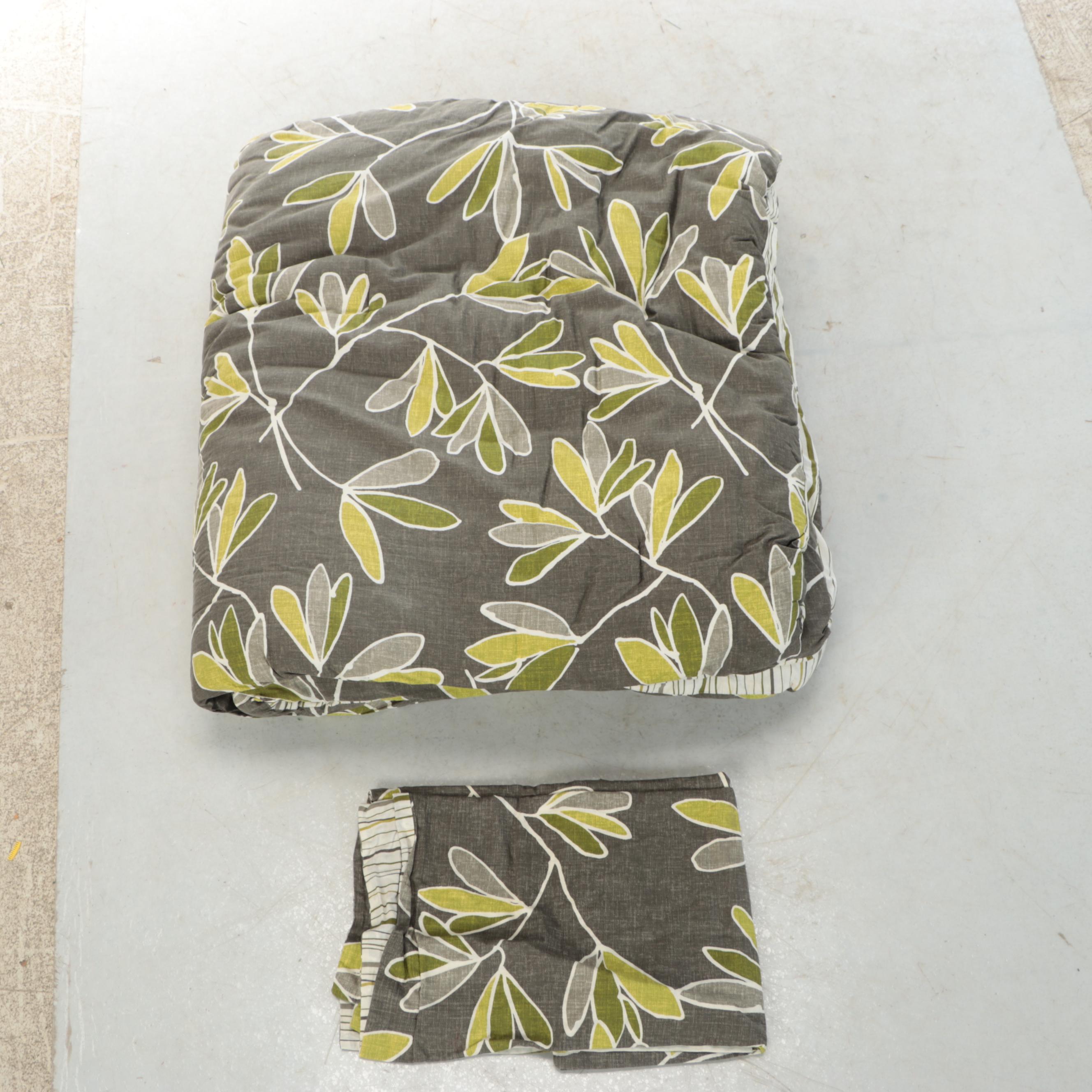 Apt. 9 "Thyme" King Size Comforter Set