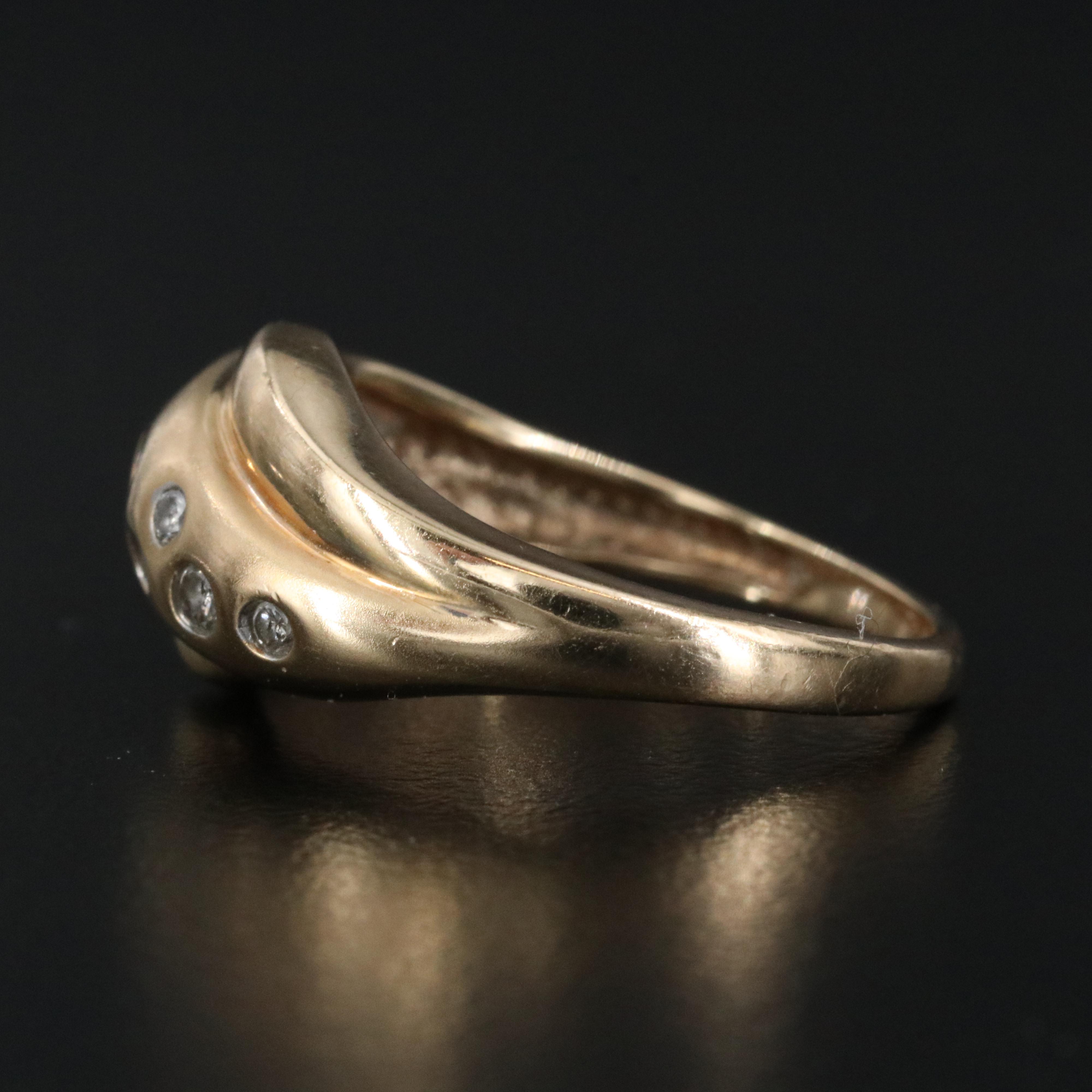 10K 0.23 CTW Diamond Ring