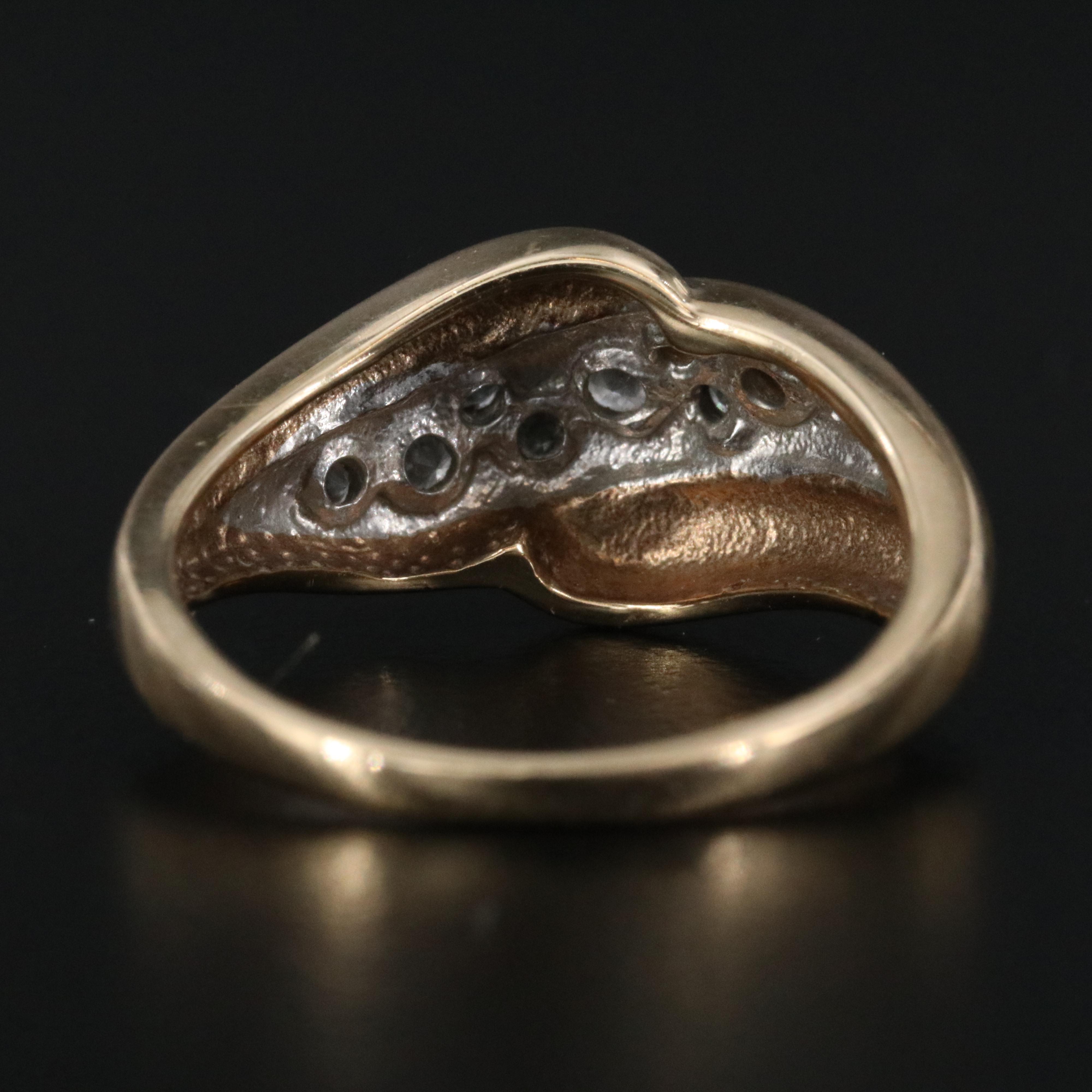 10K 0.23 CTW Diamond Ring