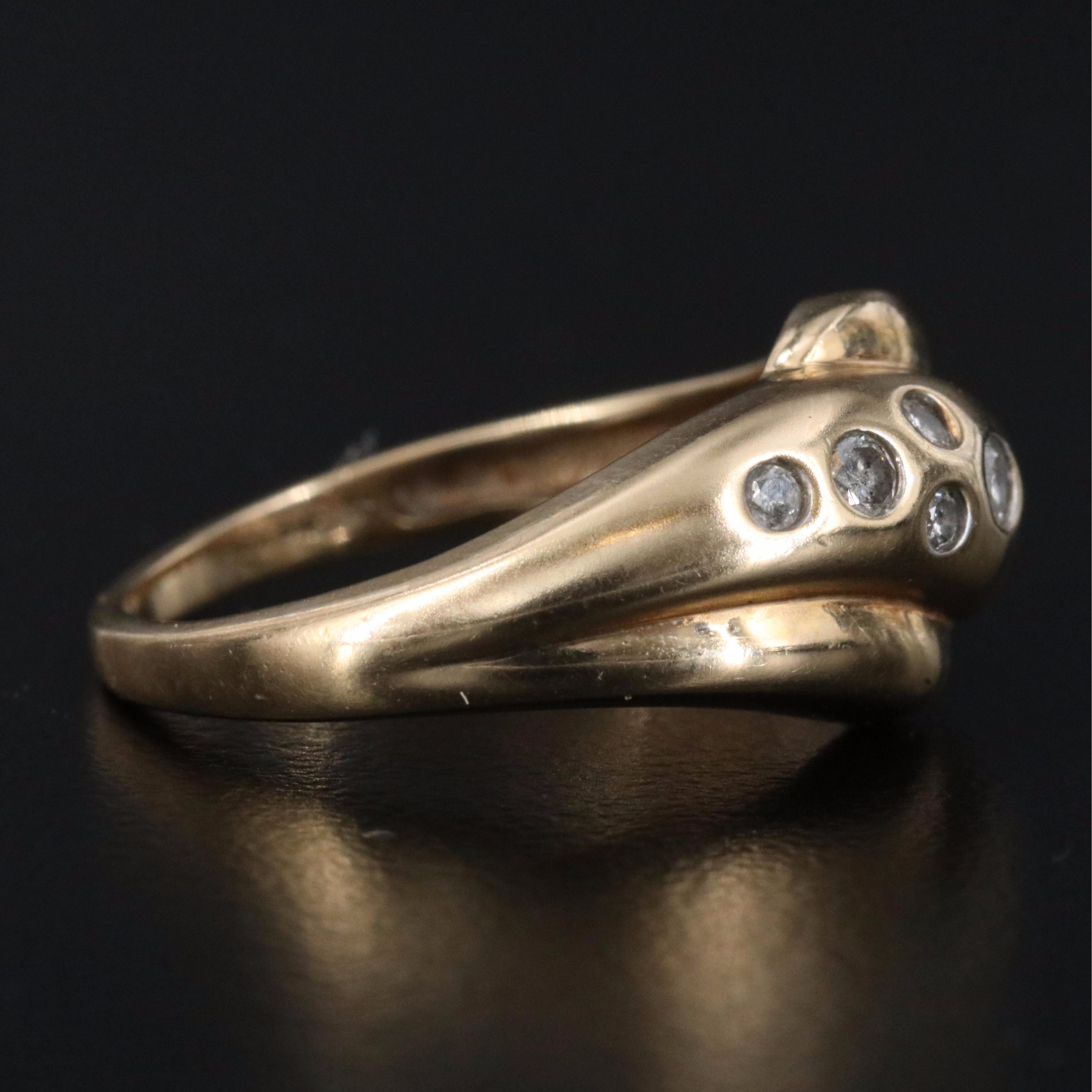 10K 0.23 CTW Diamond Ring