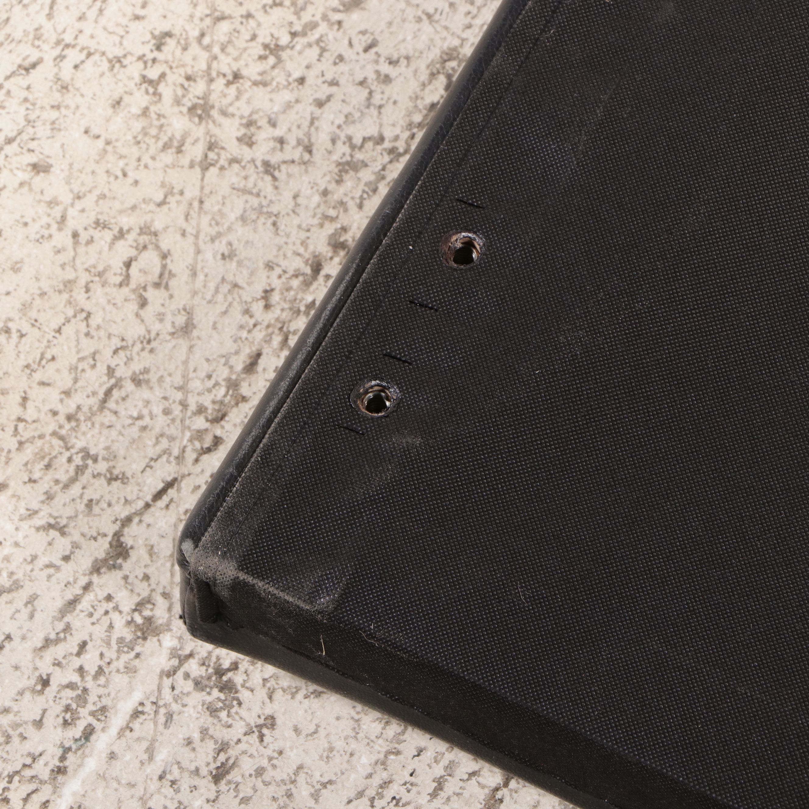 Contemporary Scalloped Headboard with Tufted Upholstered Footboard