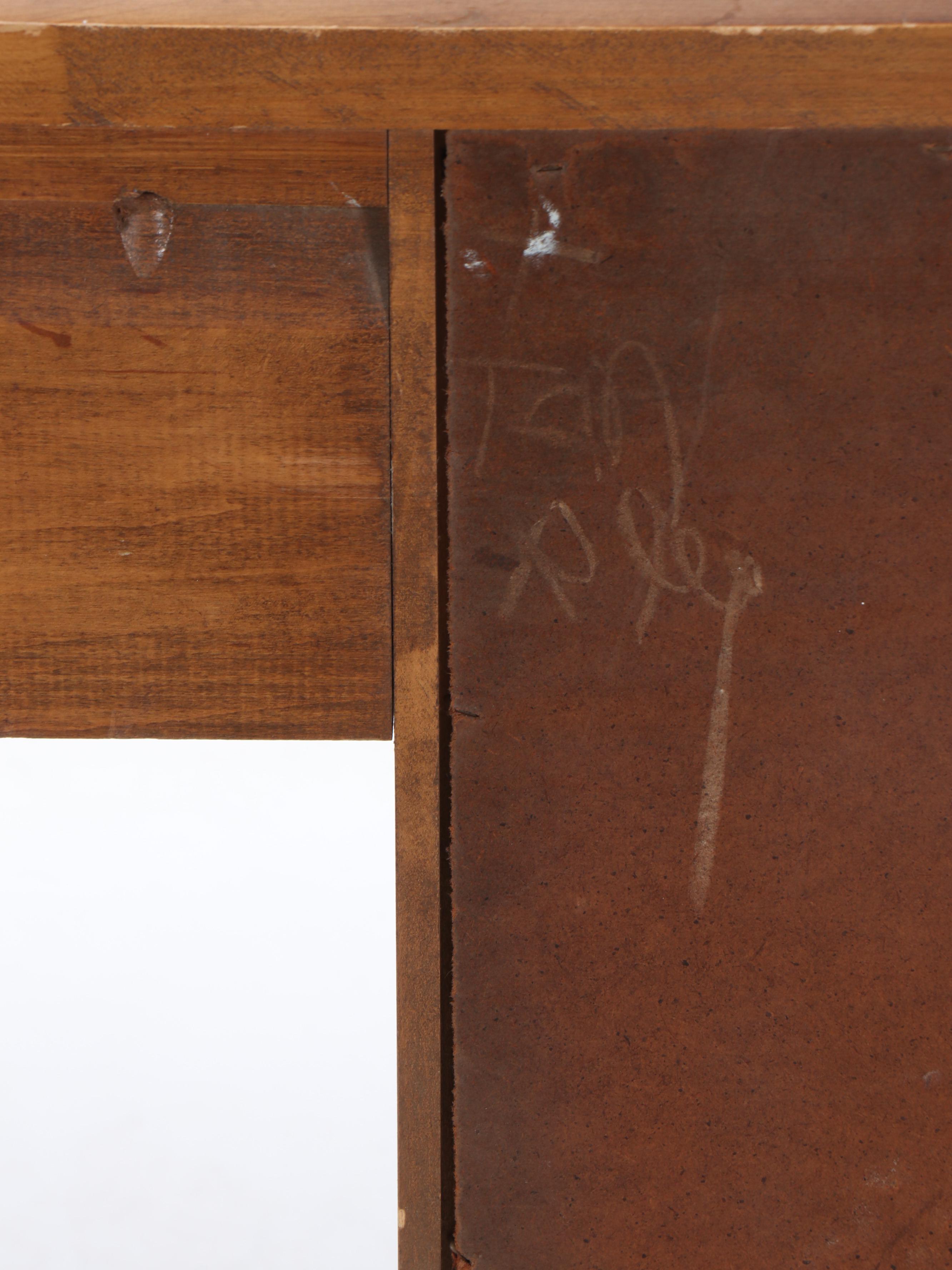 Americana Style Maple Bedroom Desk and Chair, Mid-20th Century