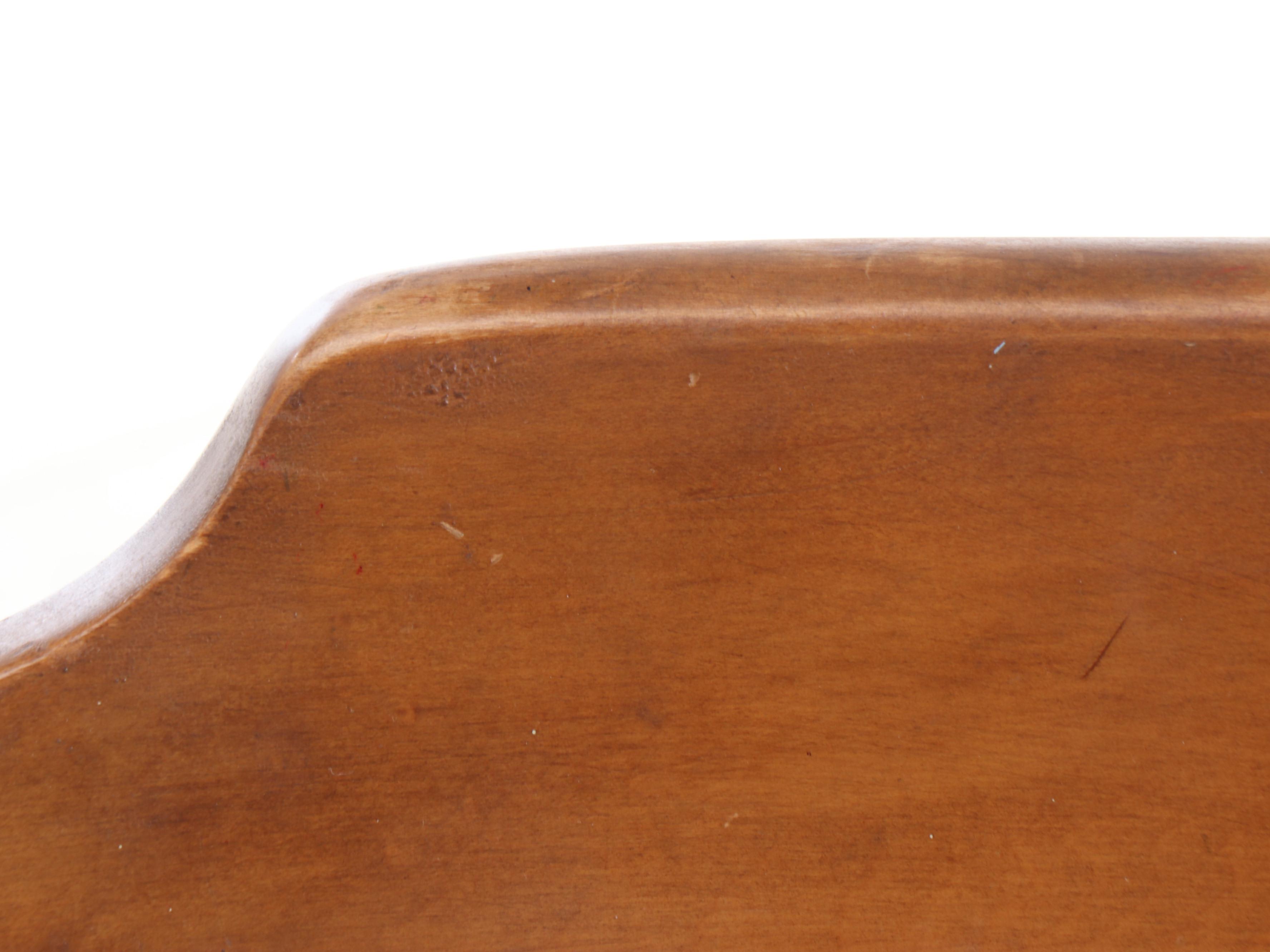 Americana Style Maple Bedroom Desk and Chair, Mid-20th Century