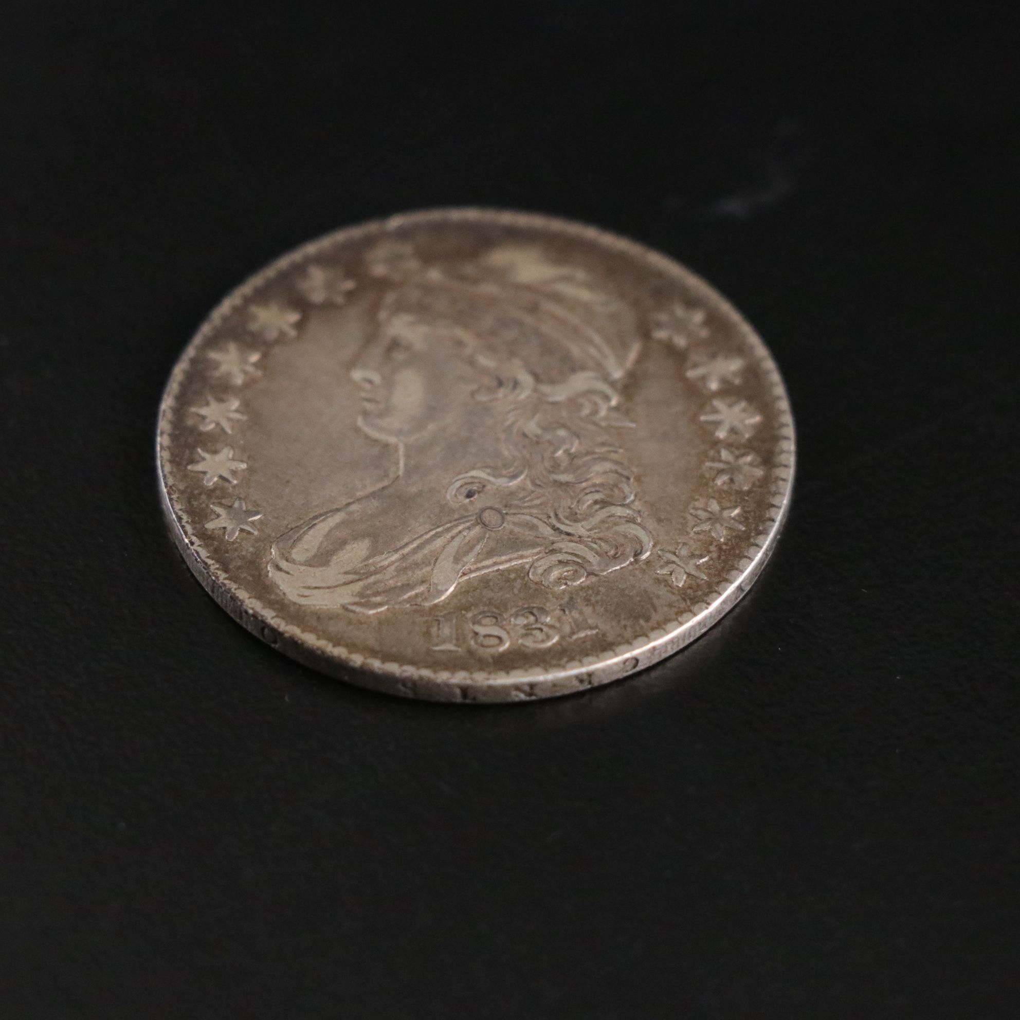 1831 Capped Bust Silver Half Dollar